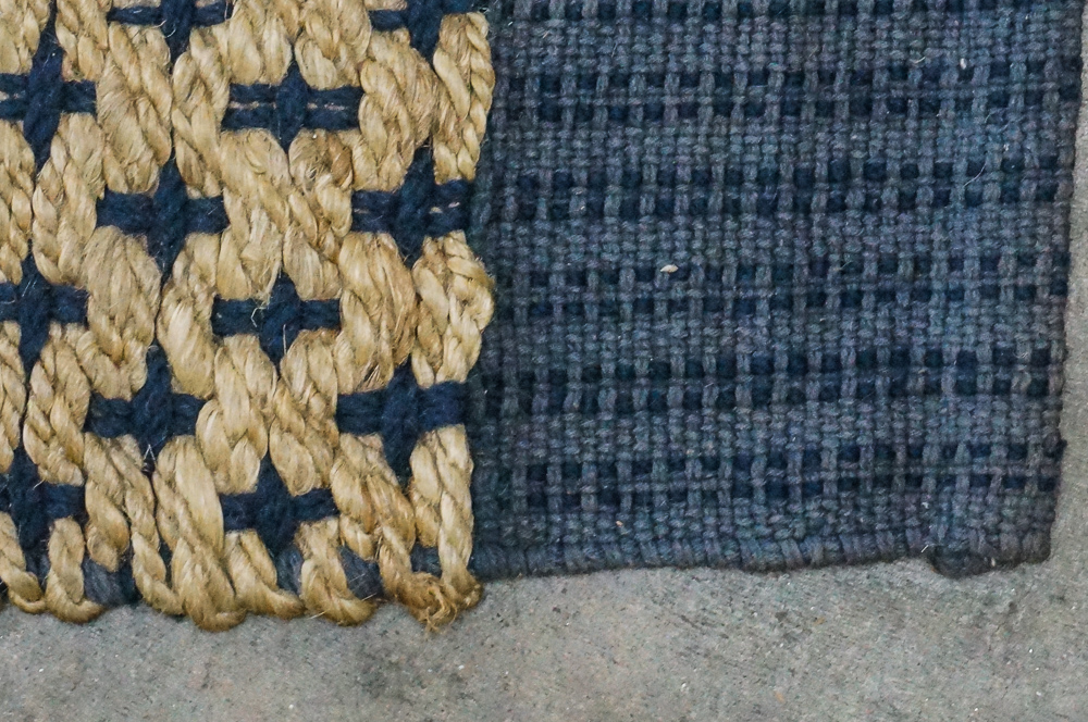 Three Cotton Indian Accent Rugs