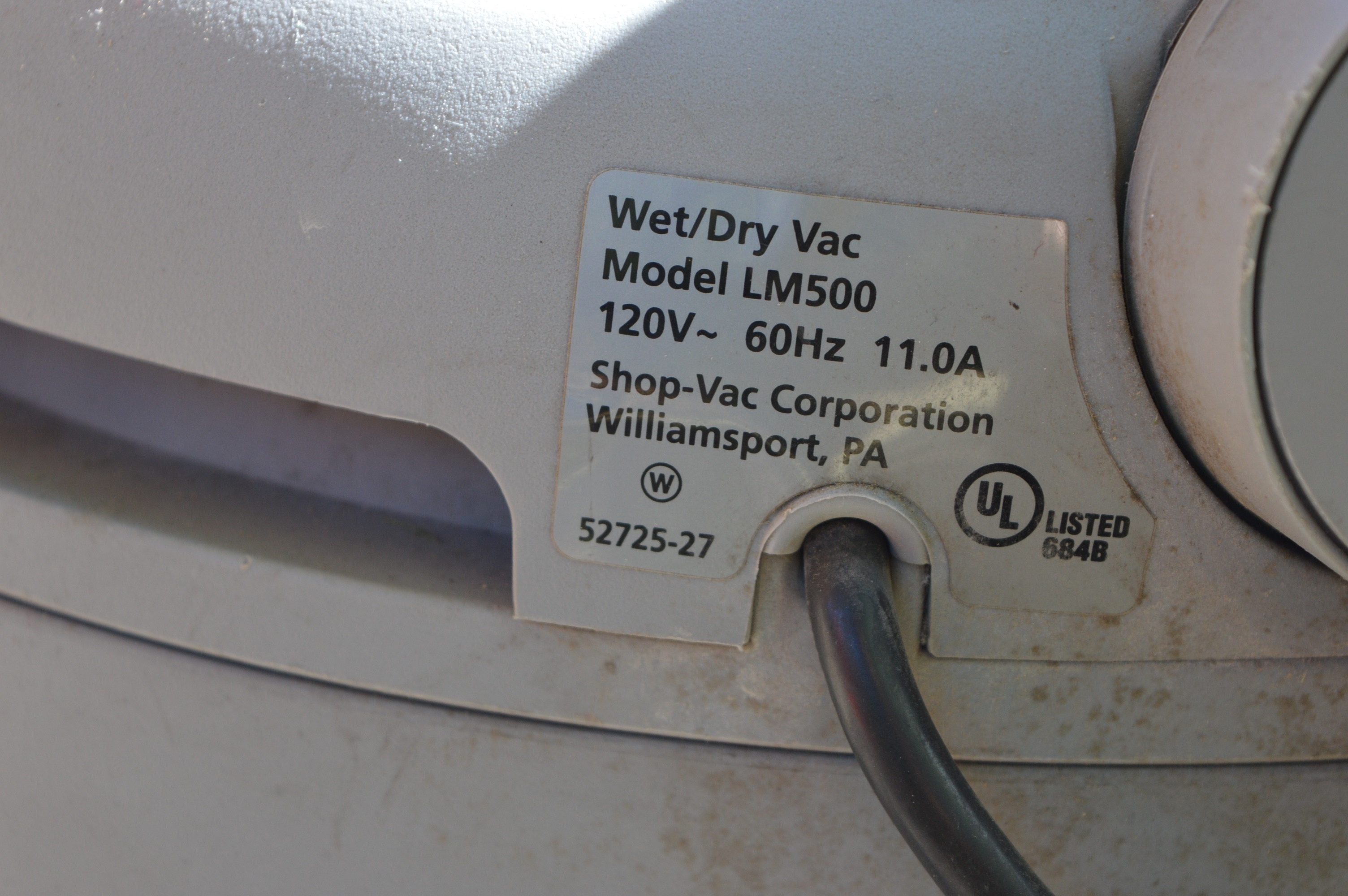 ShopVac 12 Gallon Wet/Dry Vac and Black & Decker Electric Blower