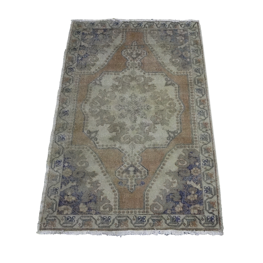 Vintage Machine Woven Turkish Style Area Rug