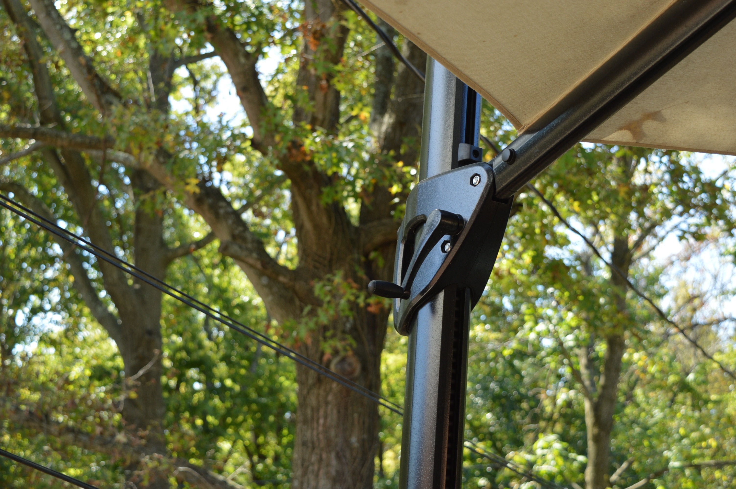 10' Retractable Patio Umbrella