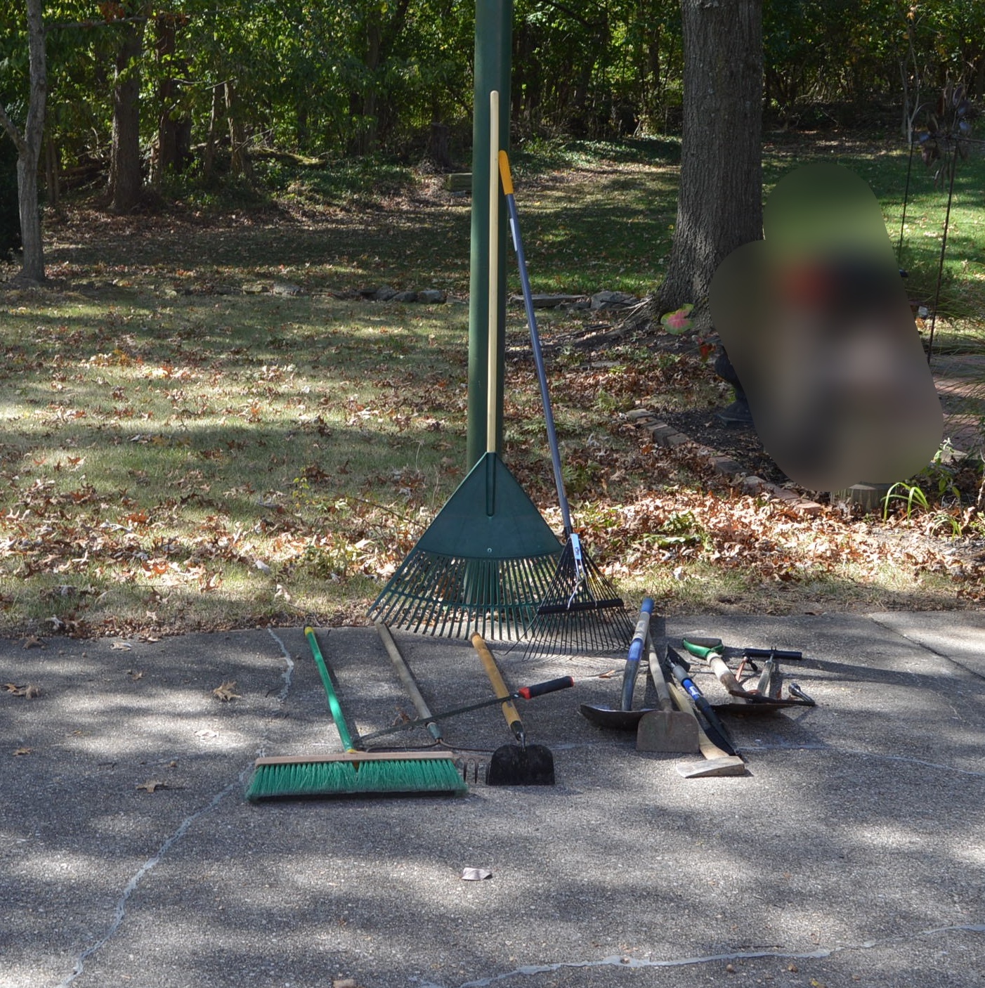 Grouping of Yard Tools