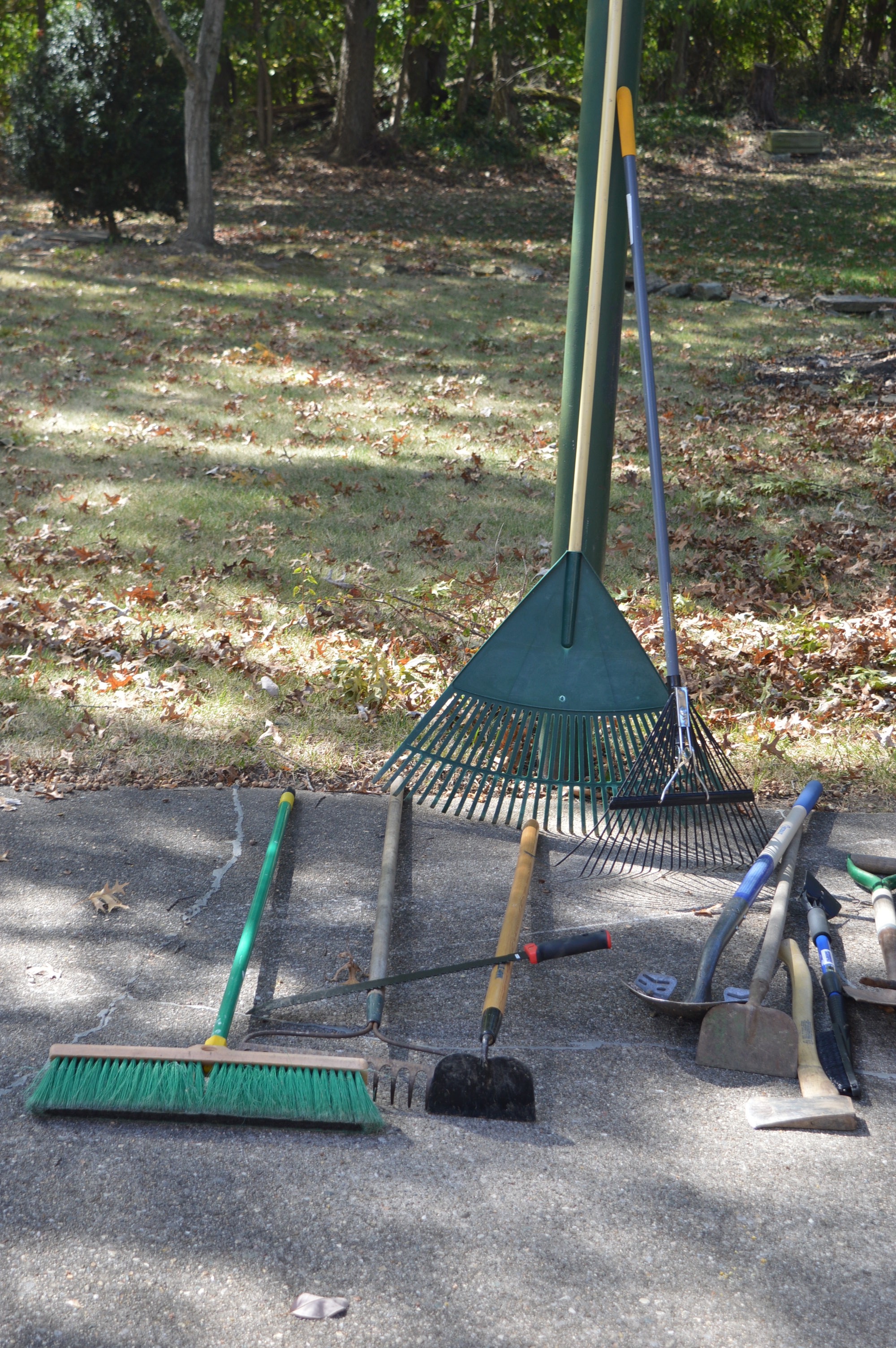 Grouping of Yard Tools