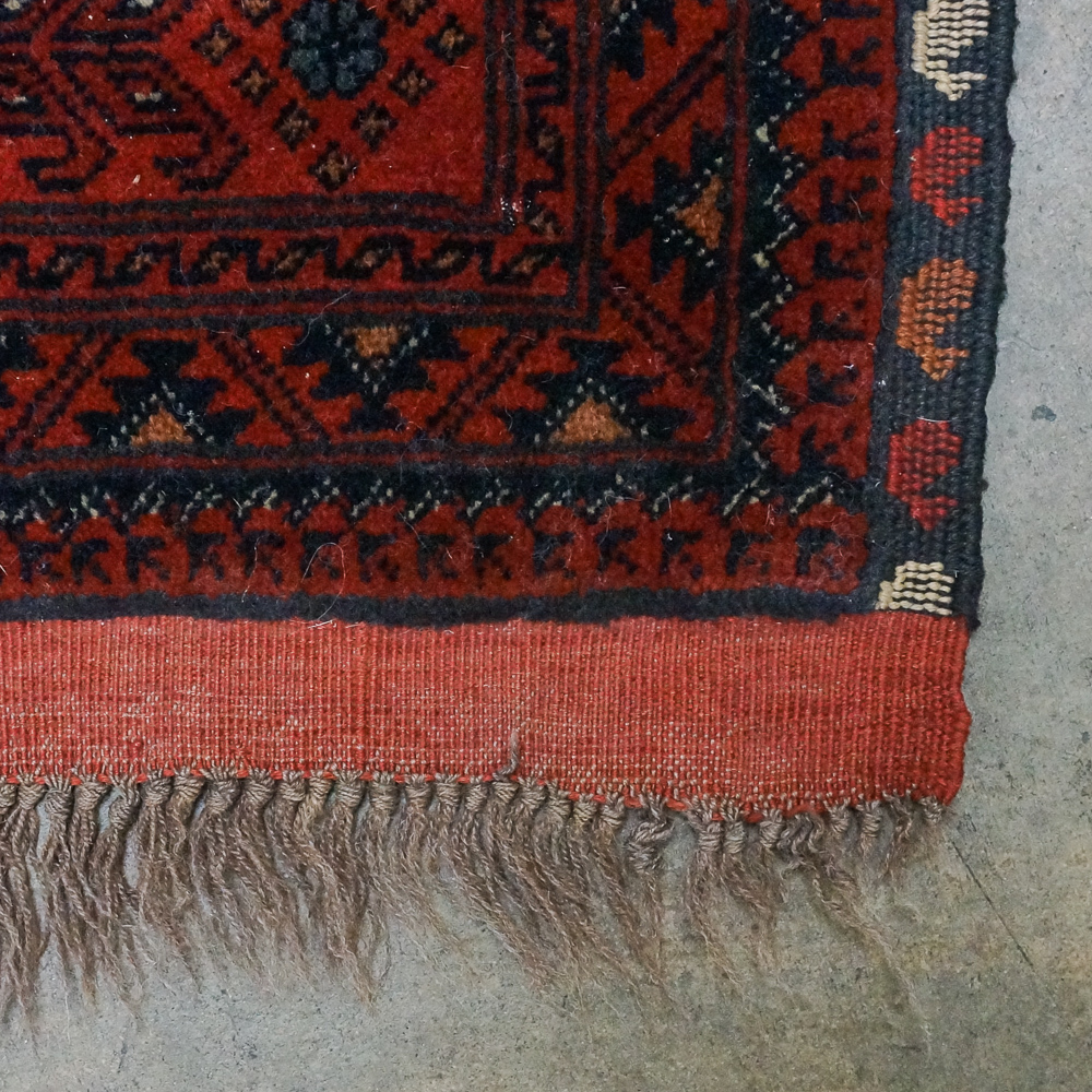 Hand-Knotted Persian Double Medallion Area Rug