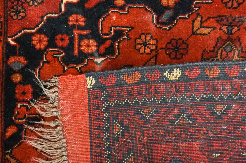 Hand-Knotted Persian Double Medallion Area Rug