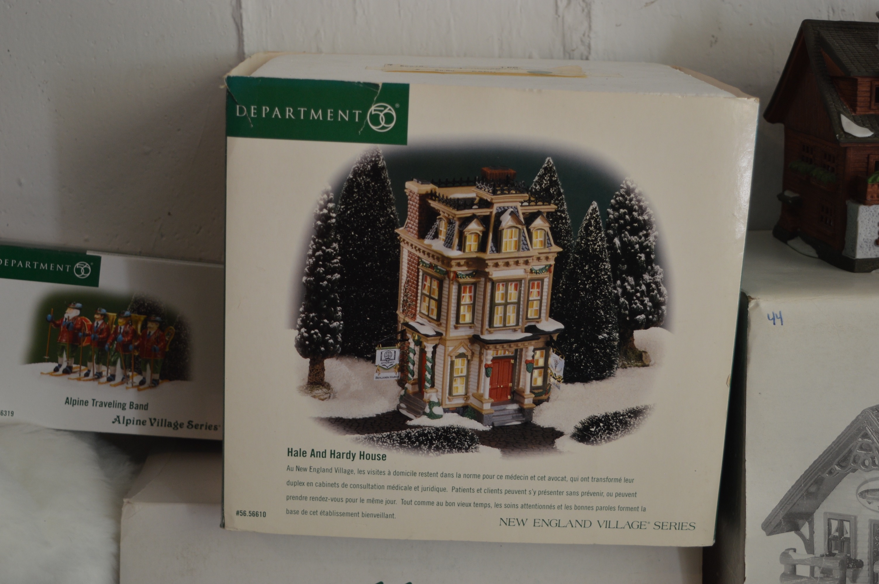 Large Collection of Department 56 Christmas Houses