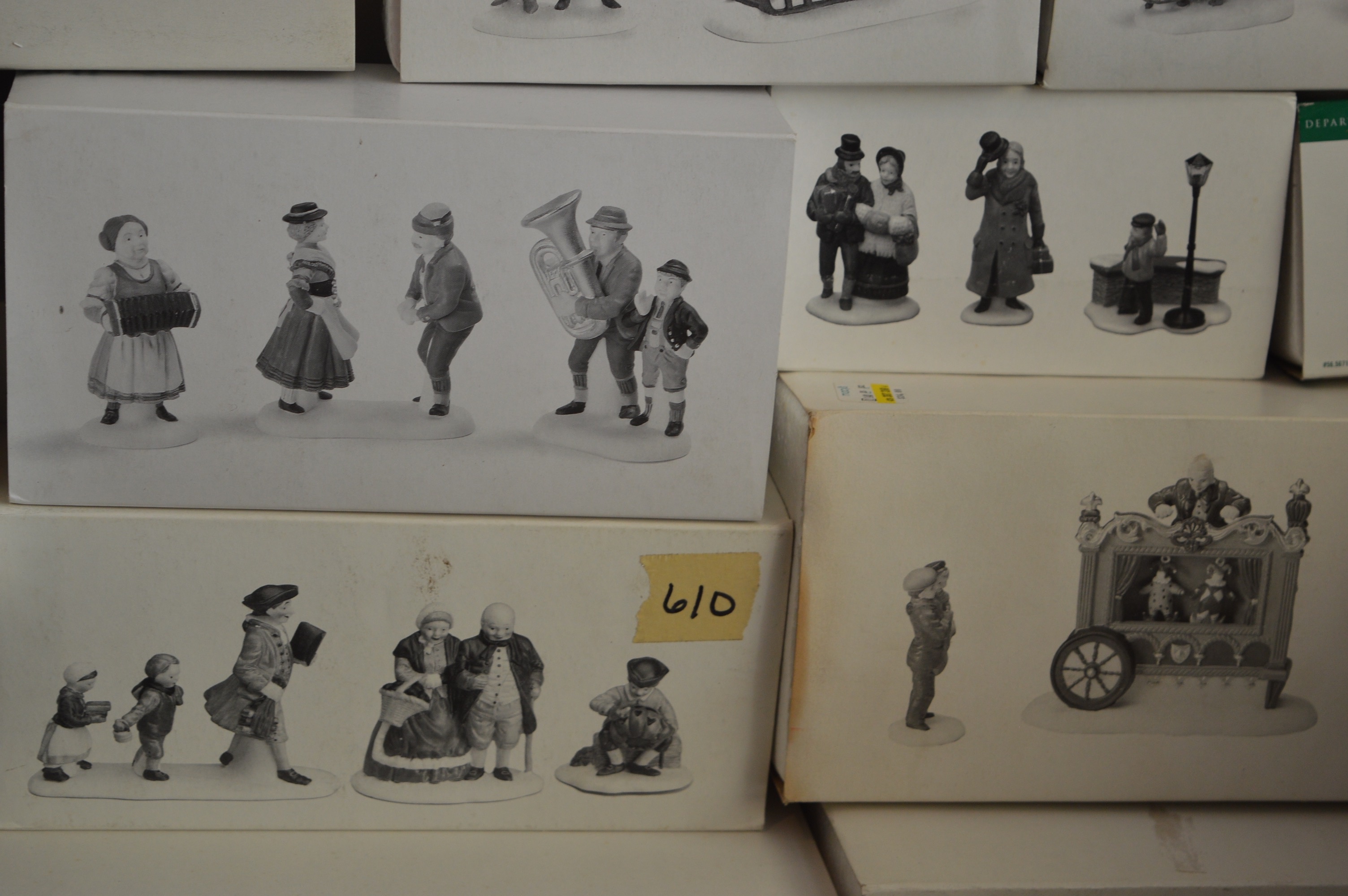 Large Collection of Department 56 Christmas Houses