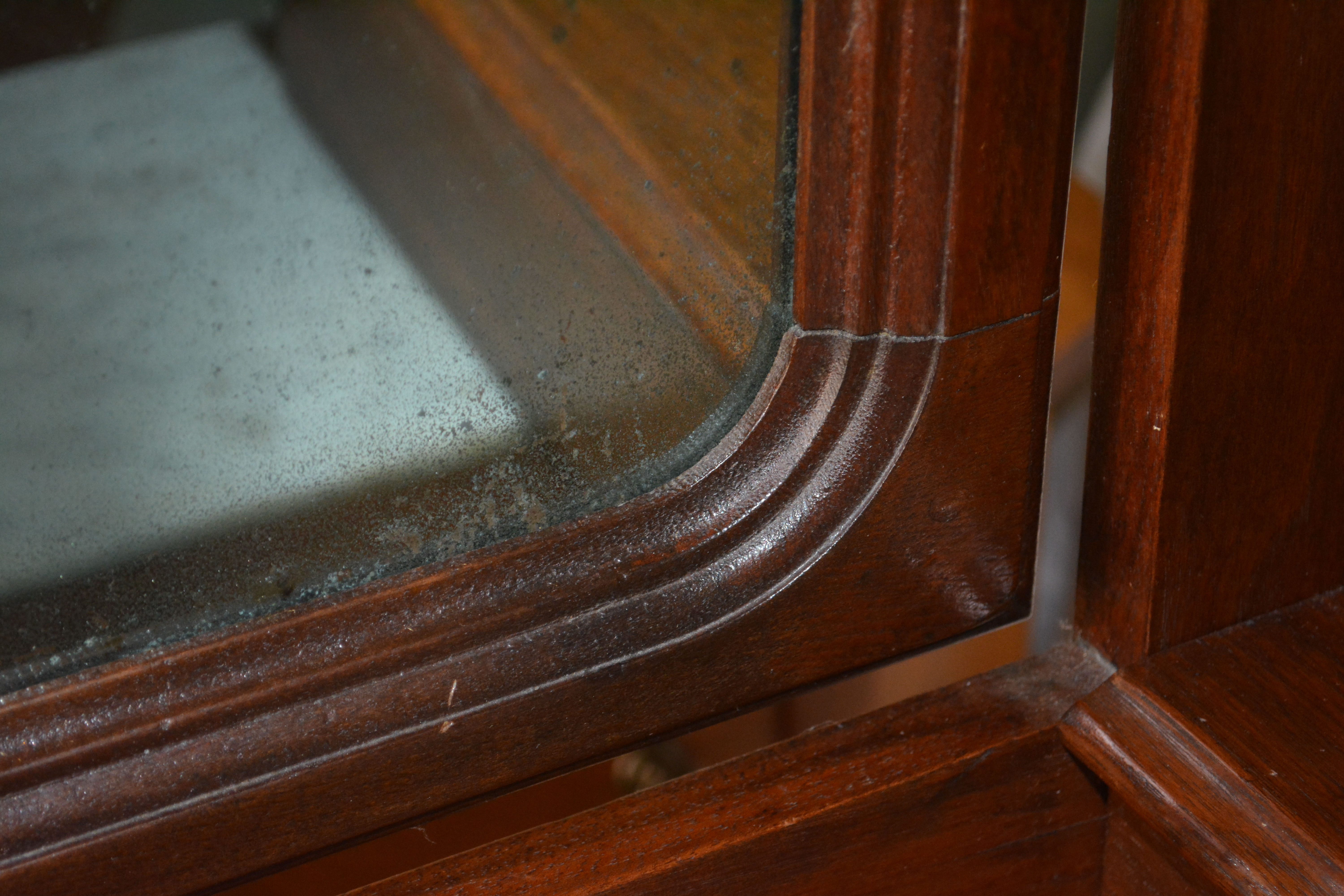 Antique Walnut Rococo Revival Dresser With Marble Insert