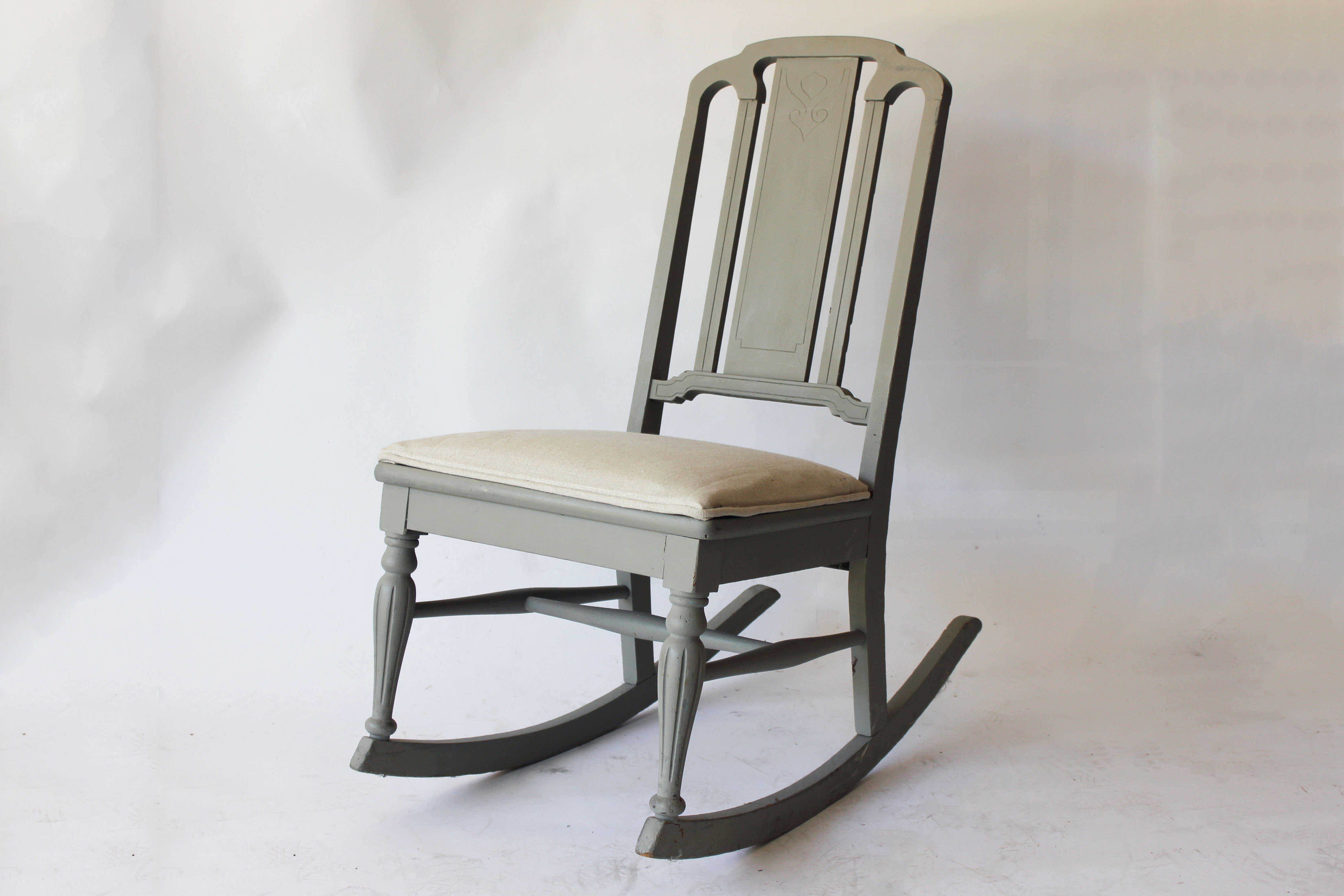 Vintage Painted Rocking Chair