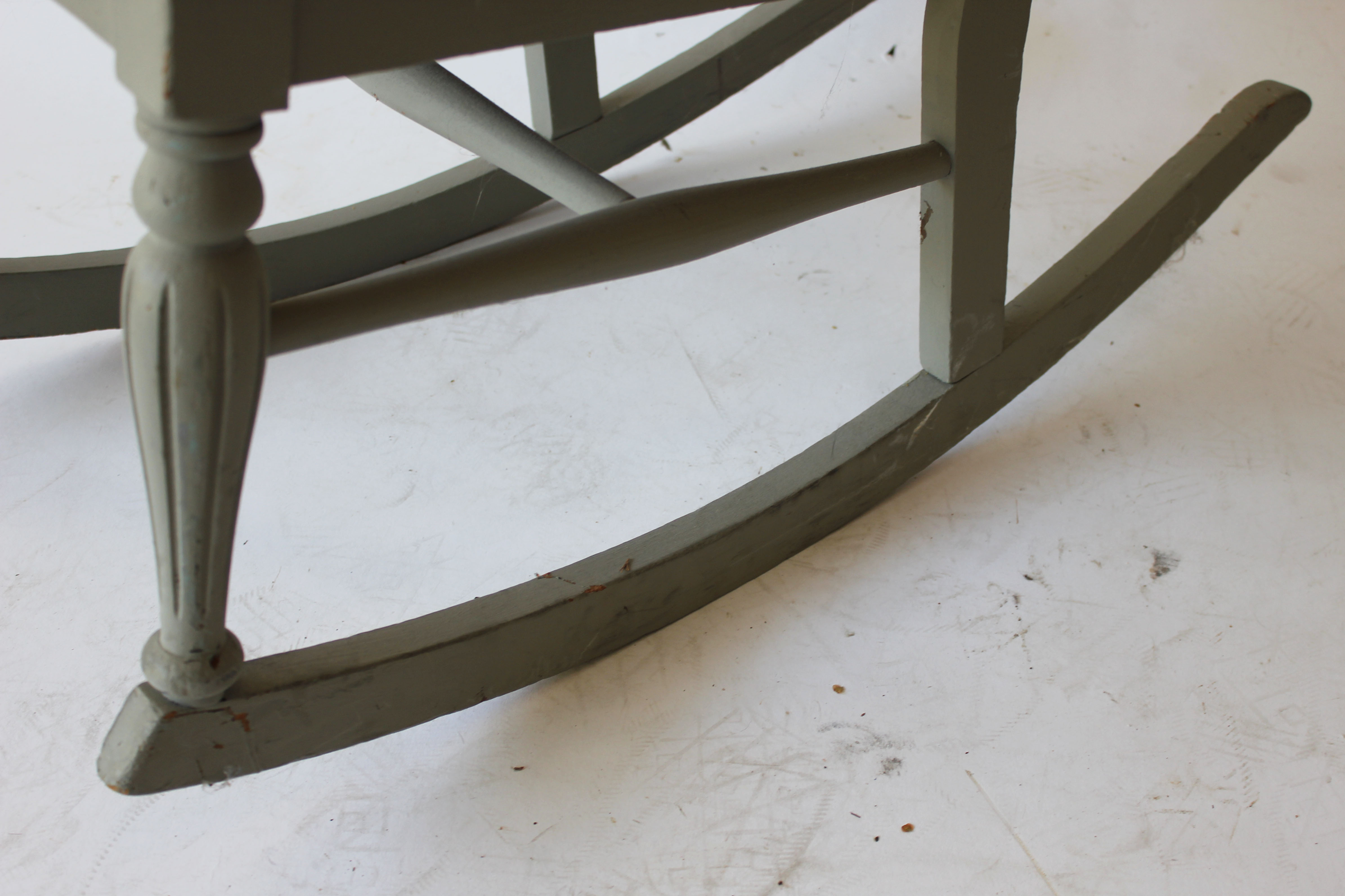 Vintage Painted Rocking Chair