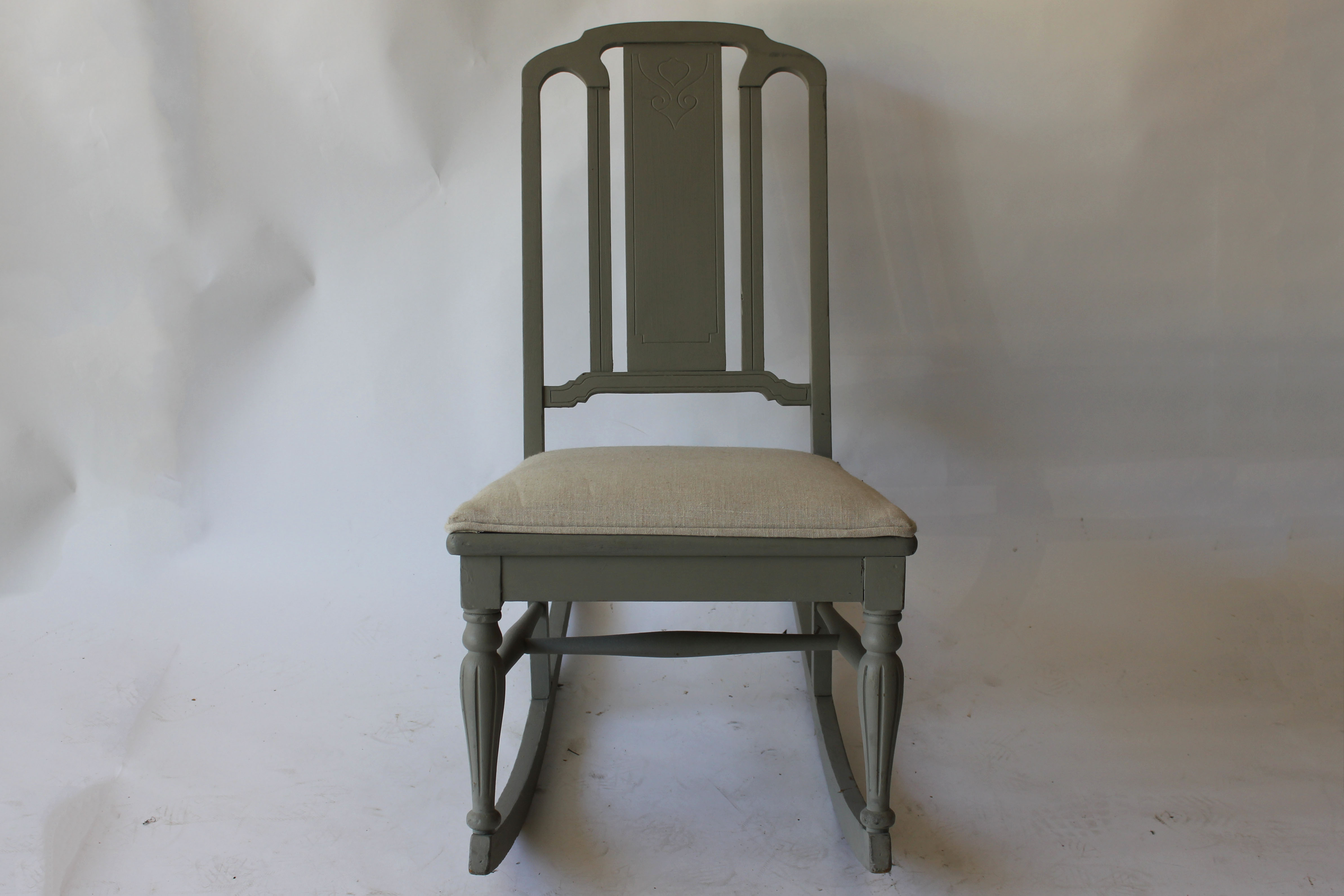 Vintage Painted Rocking Chair