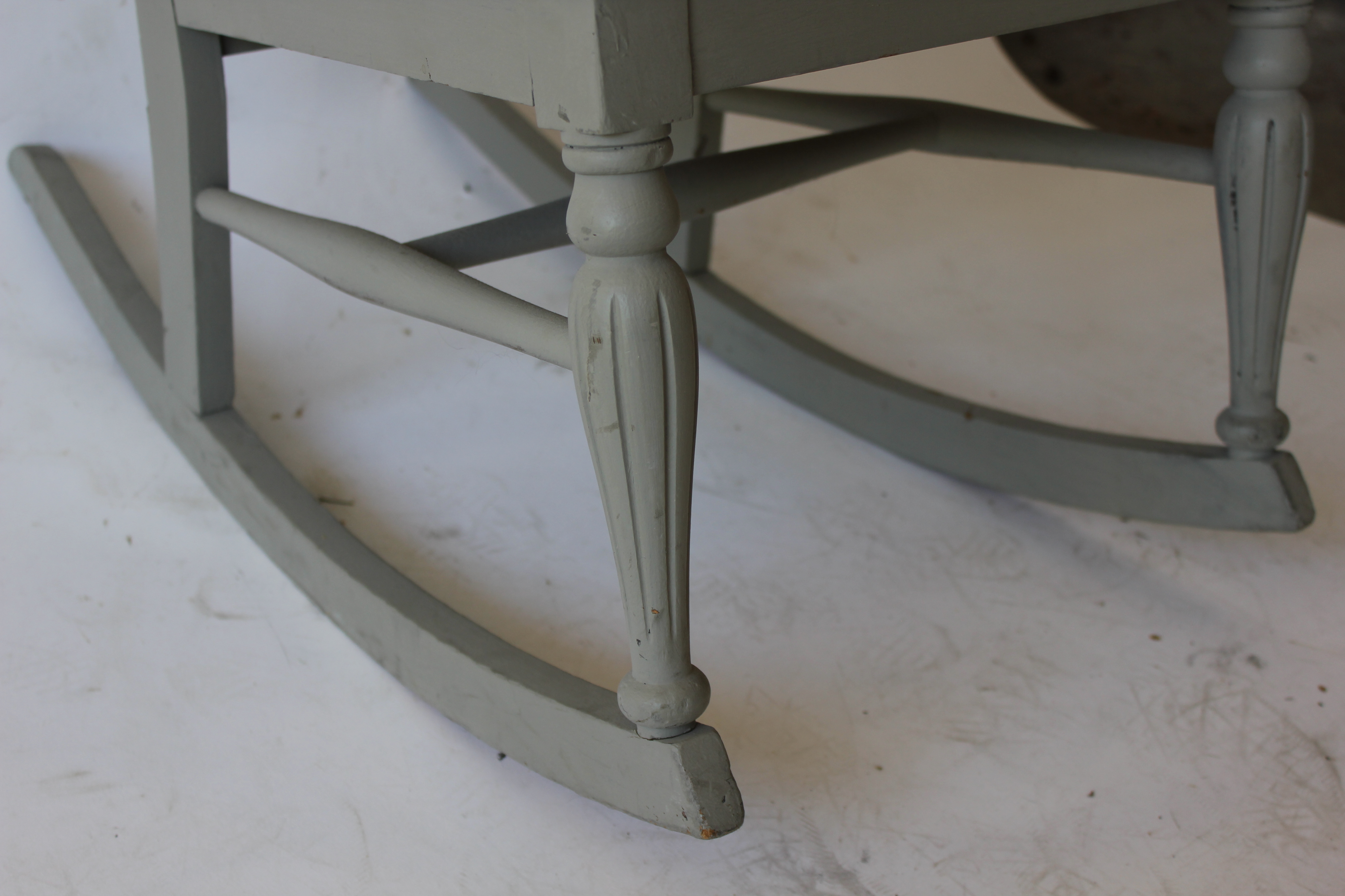 Vintage Painted Rocking Chair