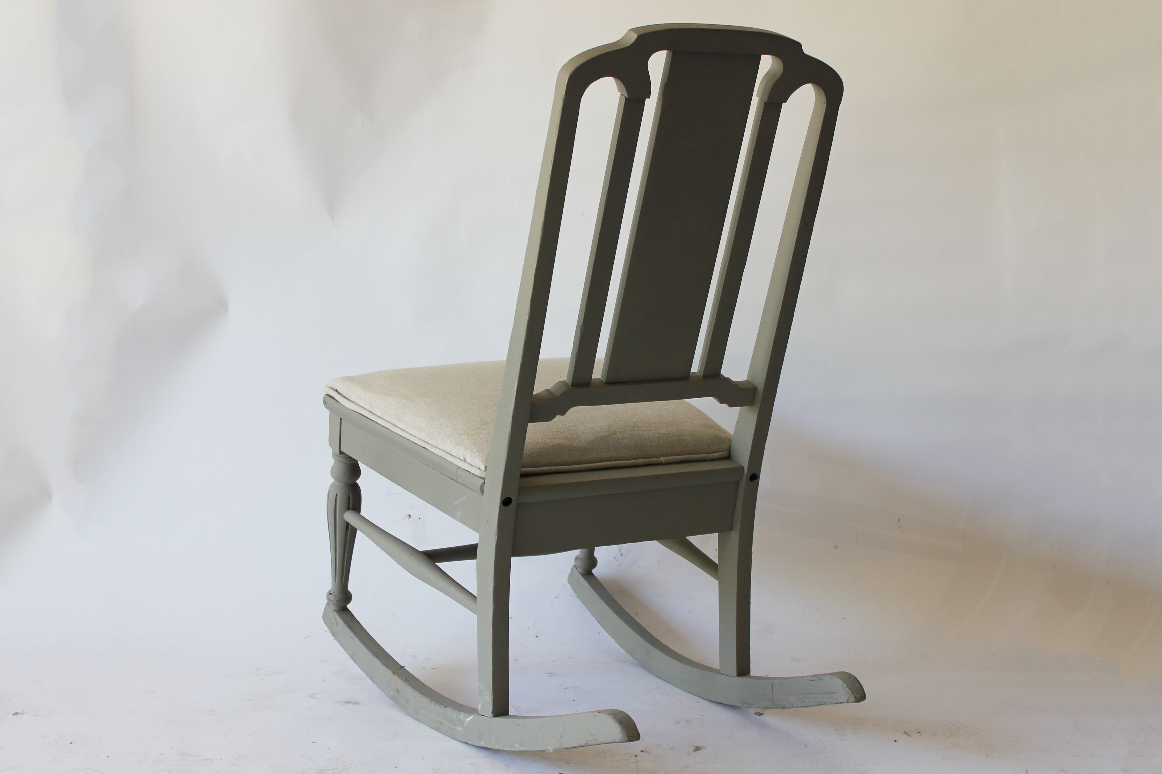Vintage Painted Rocking Chair