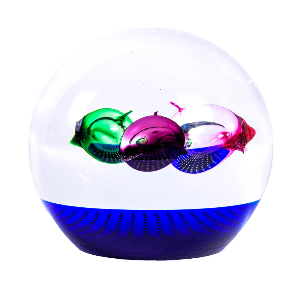 Beranek Art Glass Paperweight
