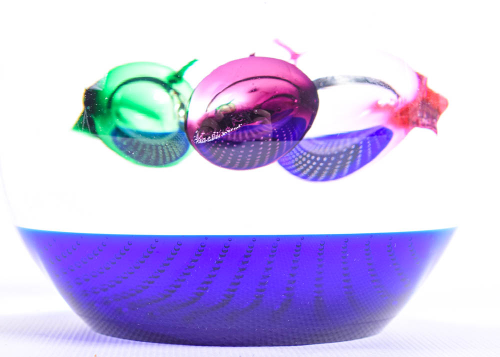 Beranek Art Glass Paperweight