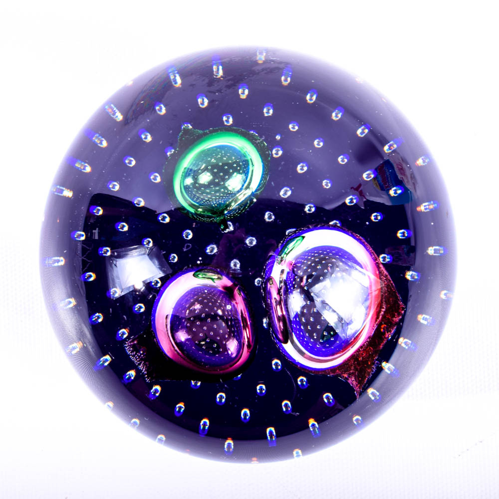 Beranek Art Glass Paperweight
