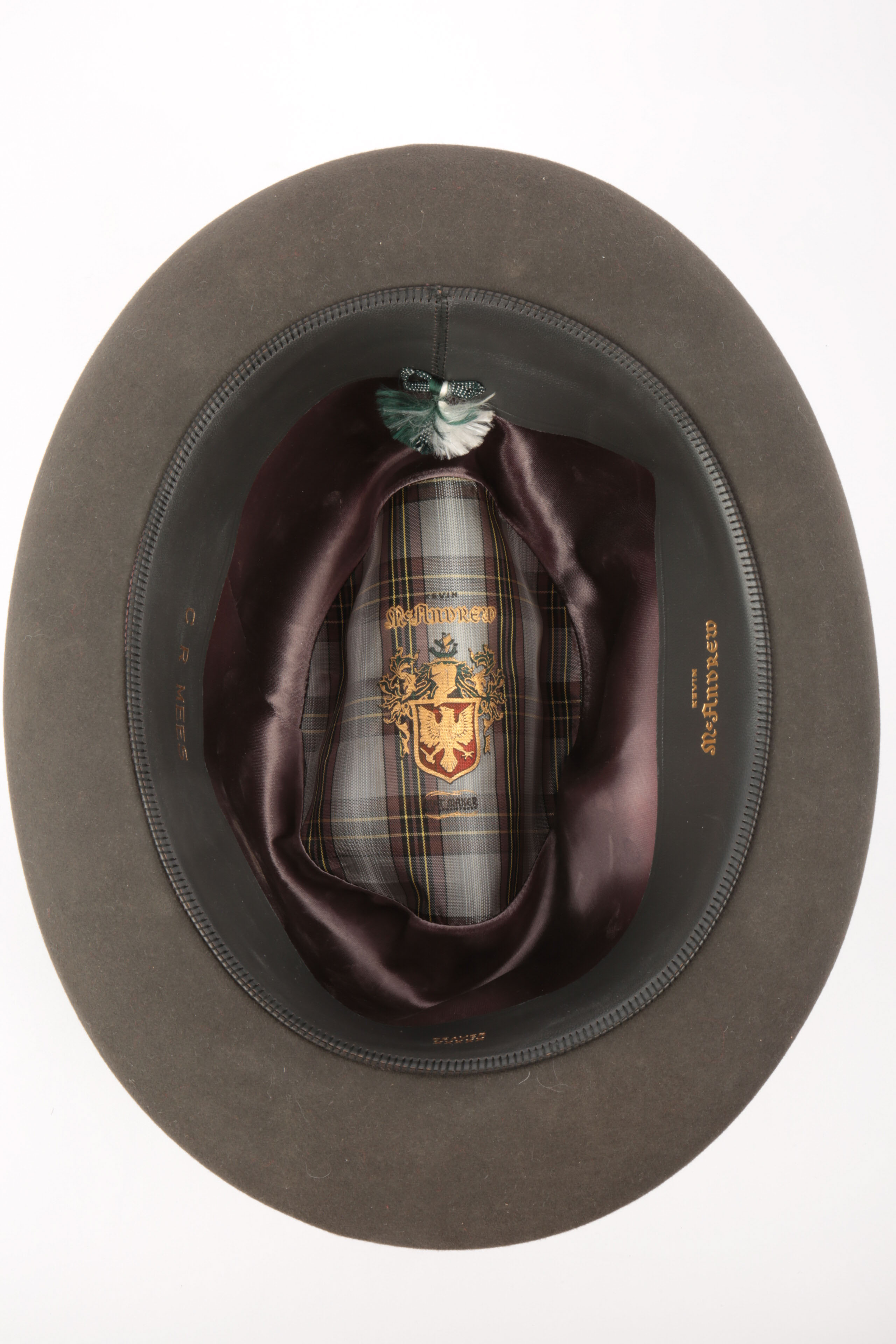 Vintage Men's McAndrew 5X Beaver Felt Hat