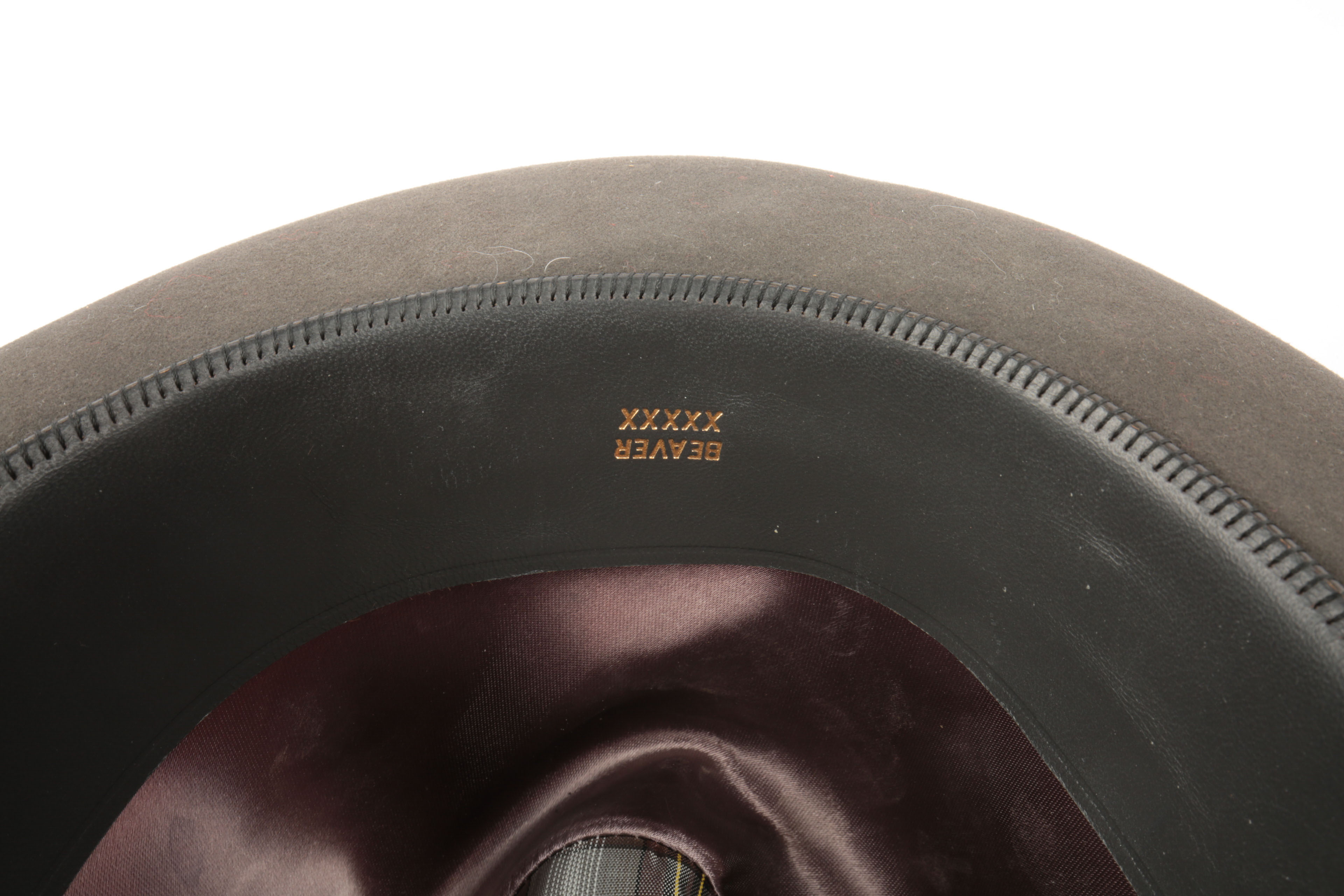 Vintage Men's McAndrew 5X Beaver Felt Hat