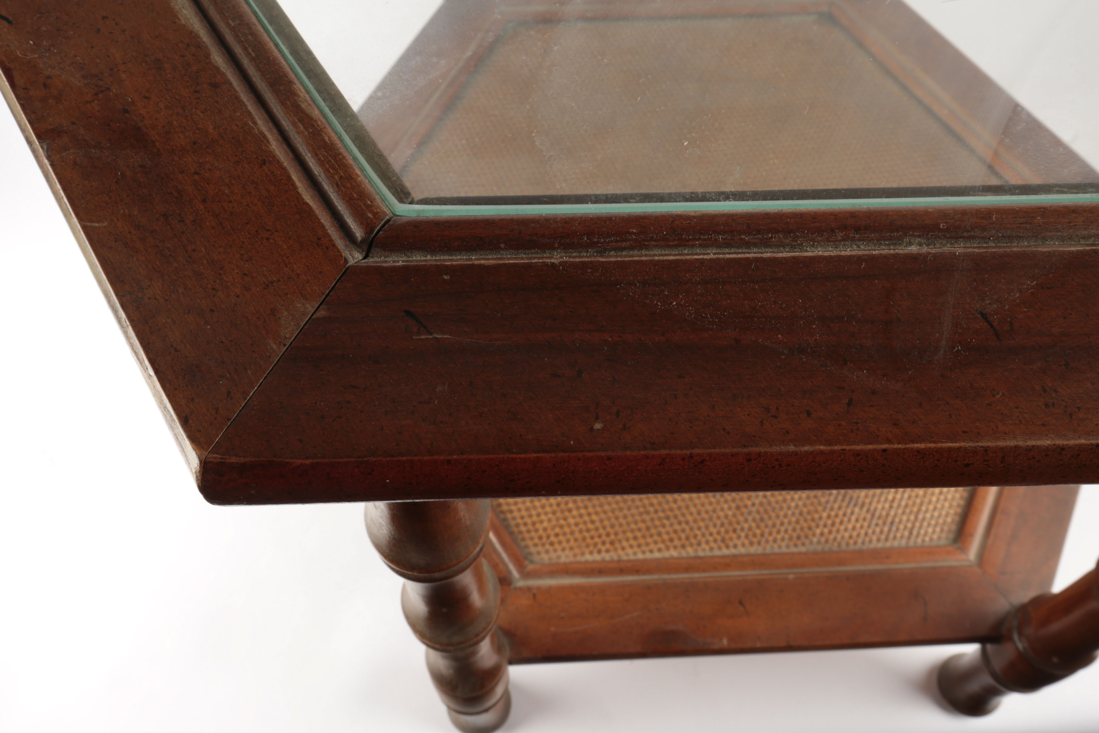 Hexagonal Side Table by Mersman