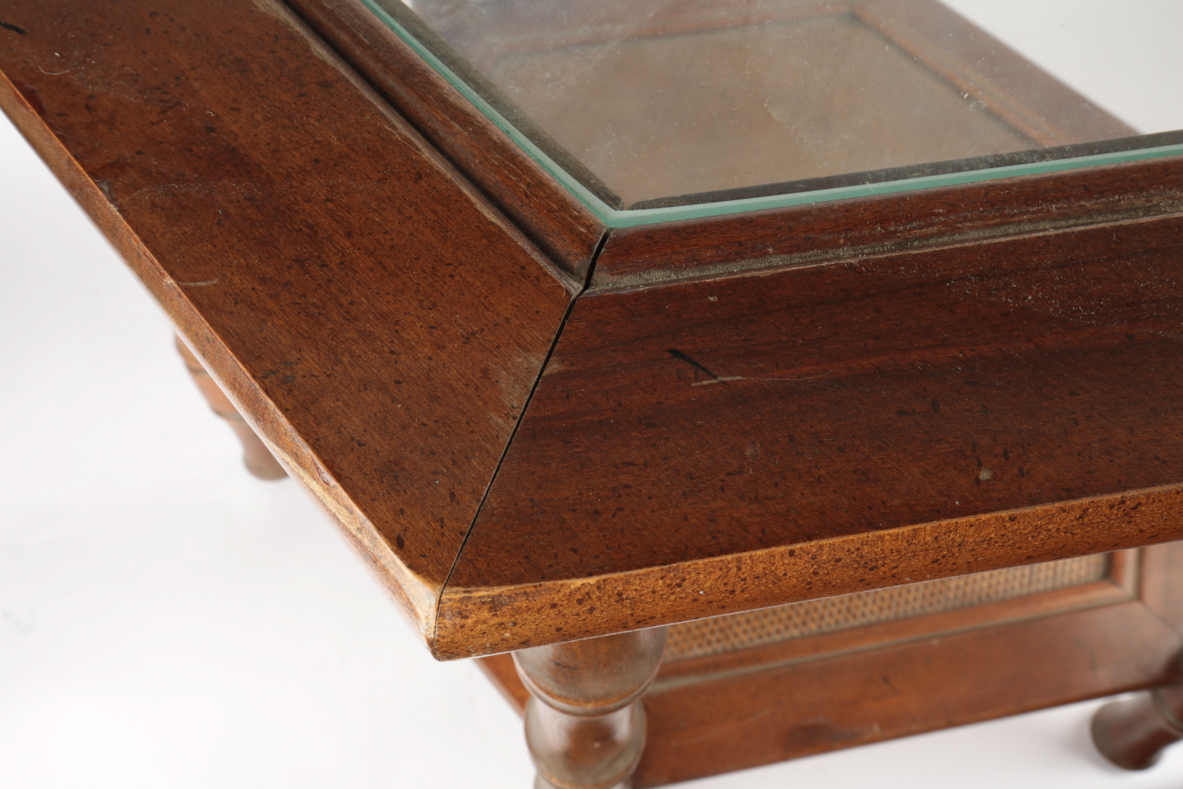 Hexagonal Side Table by Mersman