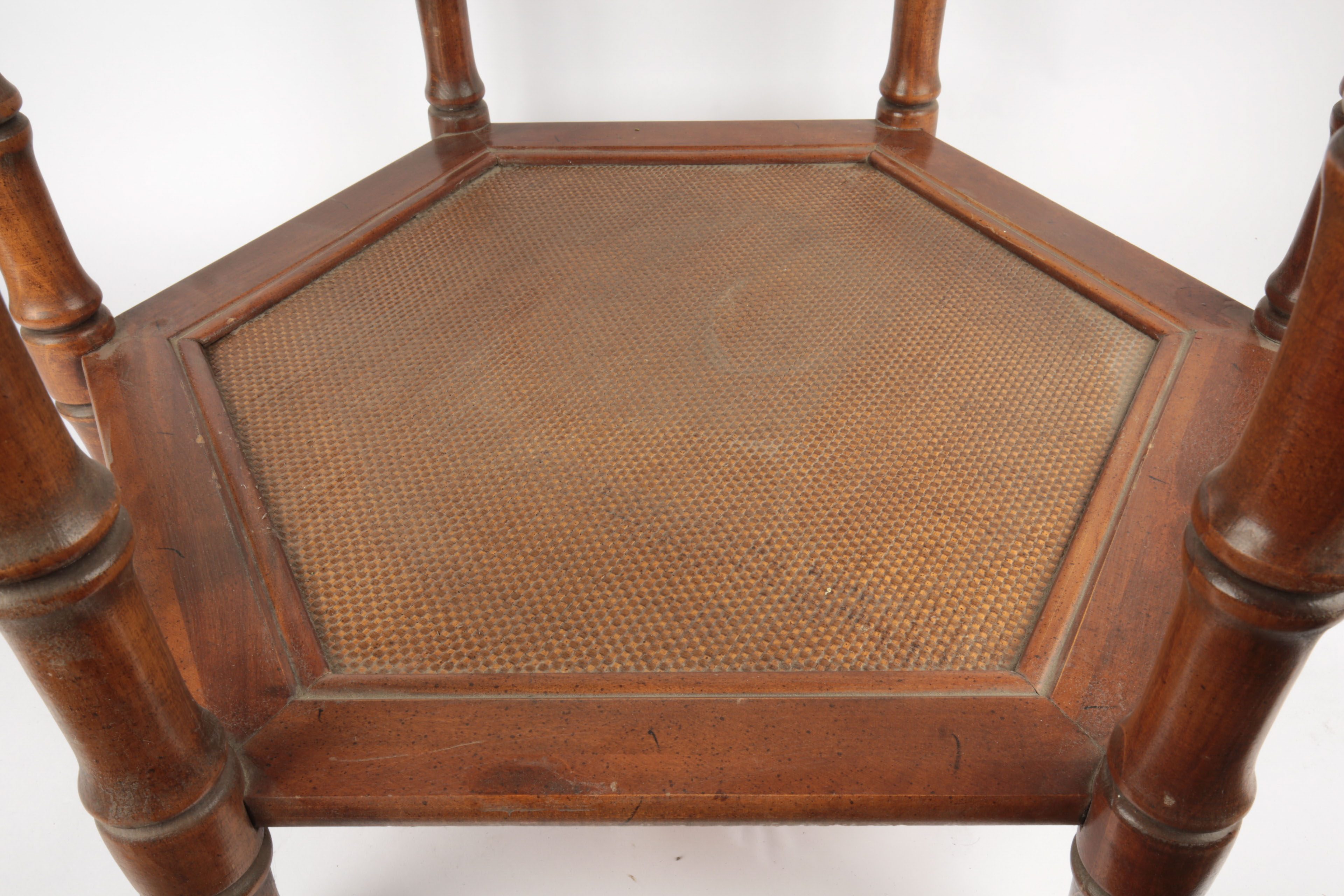 Hexagonal Side Table by Mersman