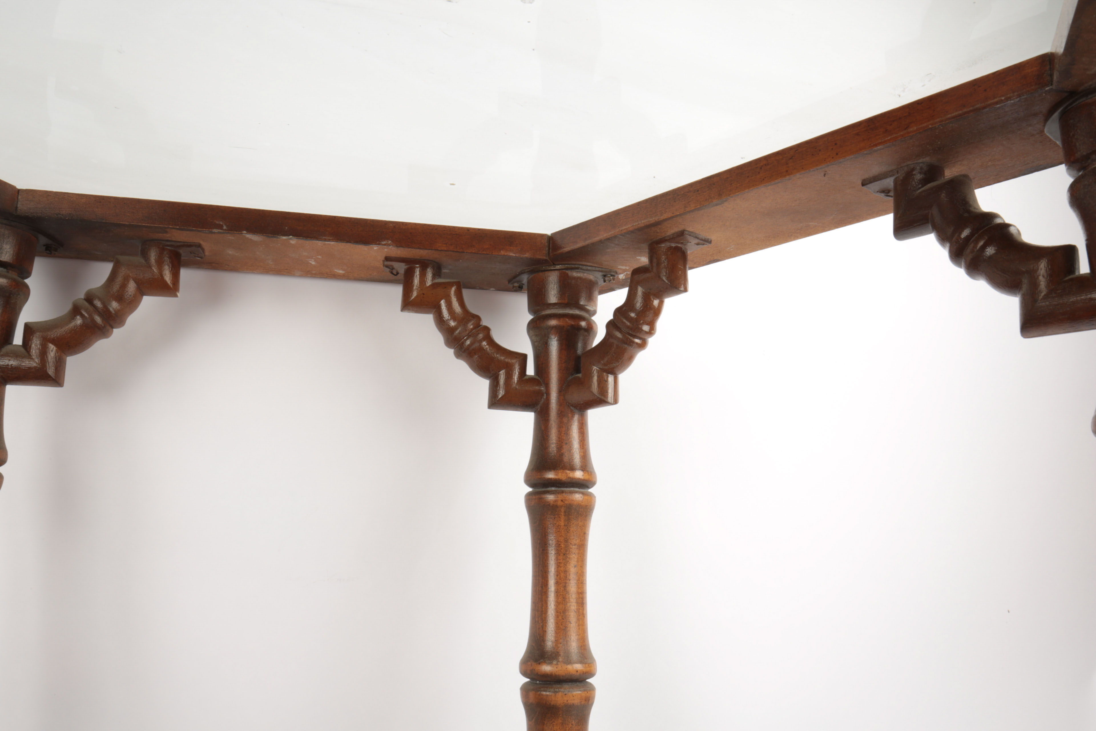 Hexagonal Side Table by Mersman