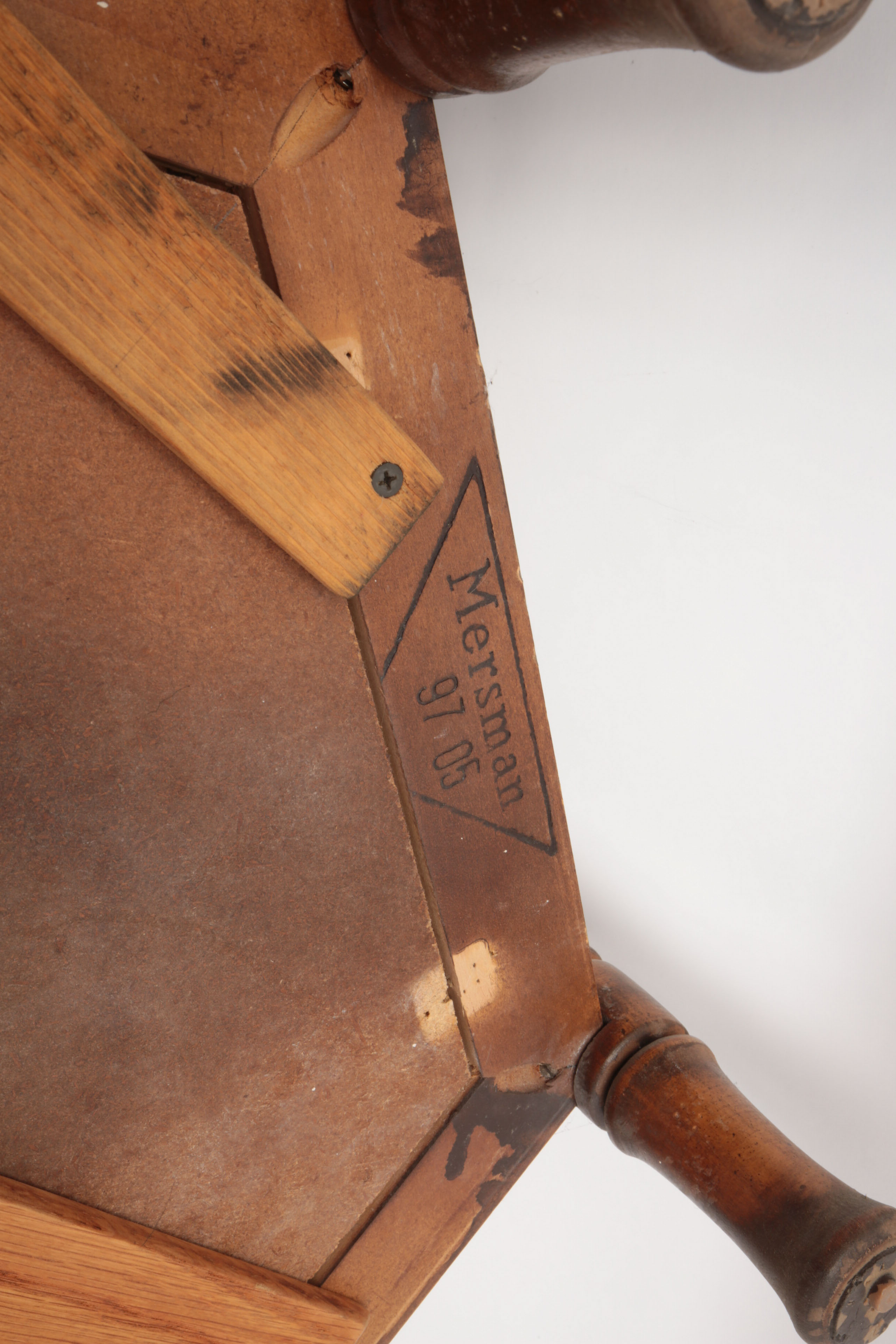 Hexagonal Side Table by Mersman