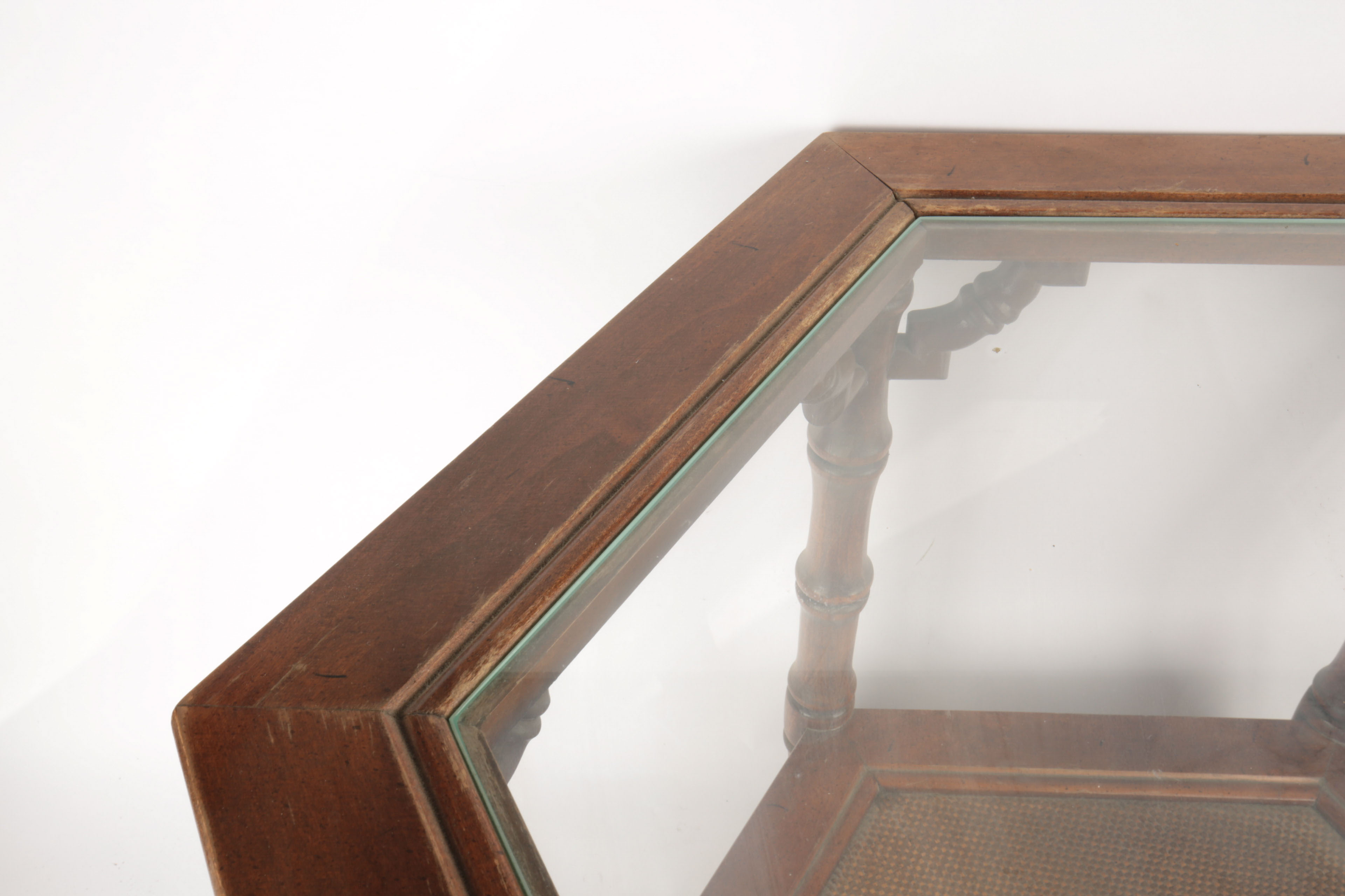 Hexagonal Side Table by Mersman