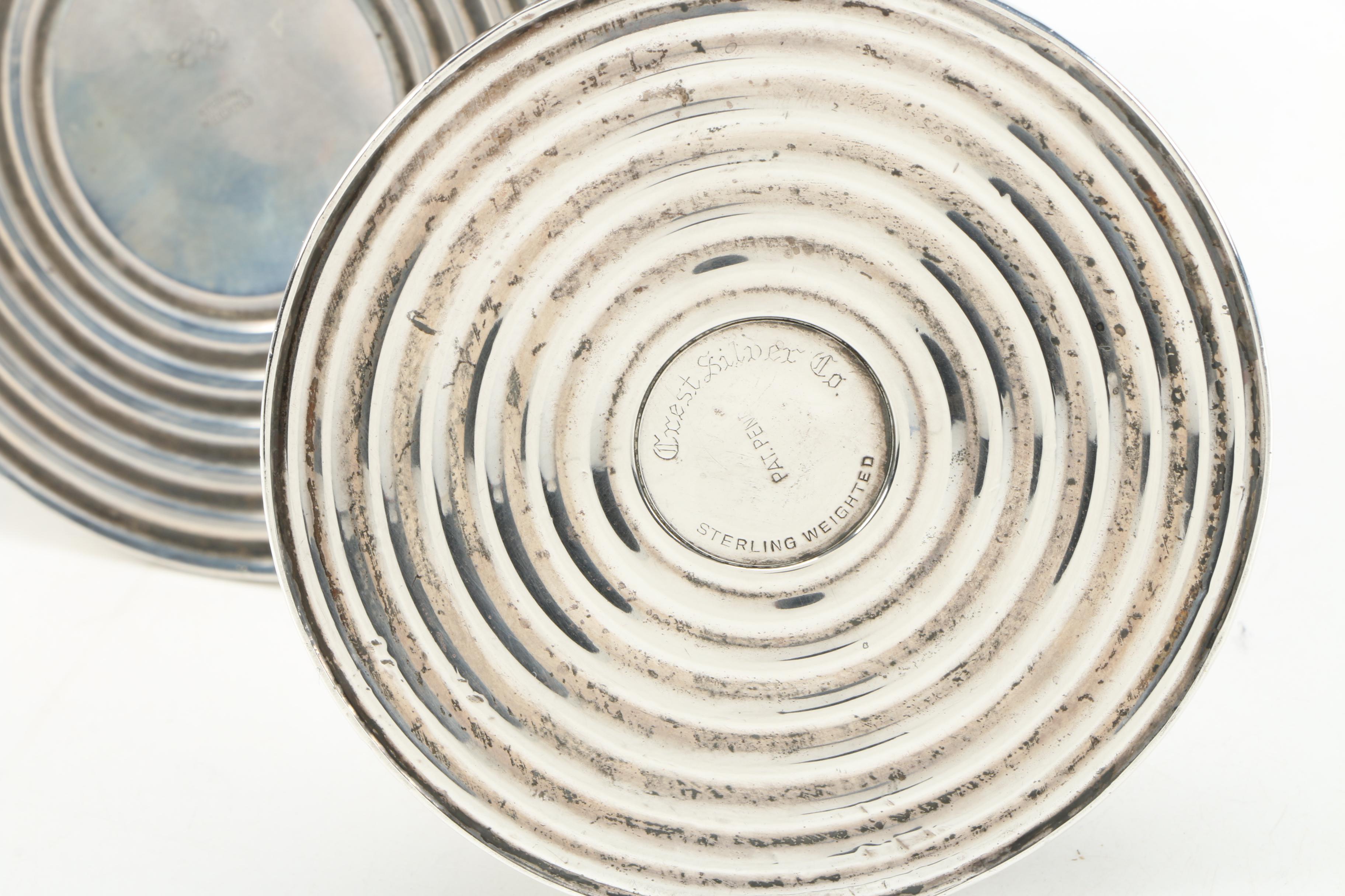 Collection of Sterling Silver Tableware Featuring Mueck-Carey Co.