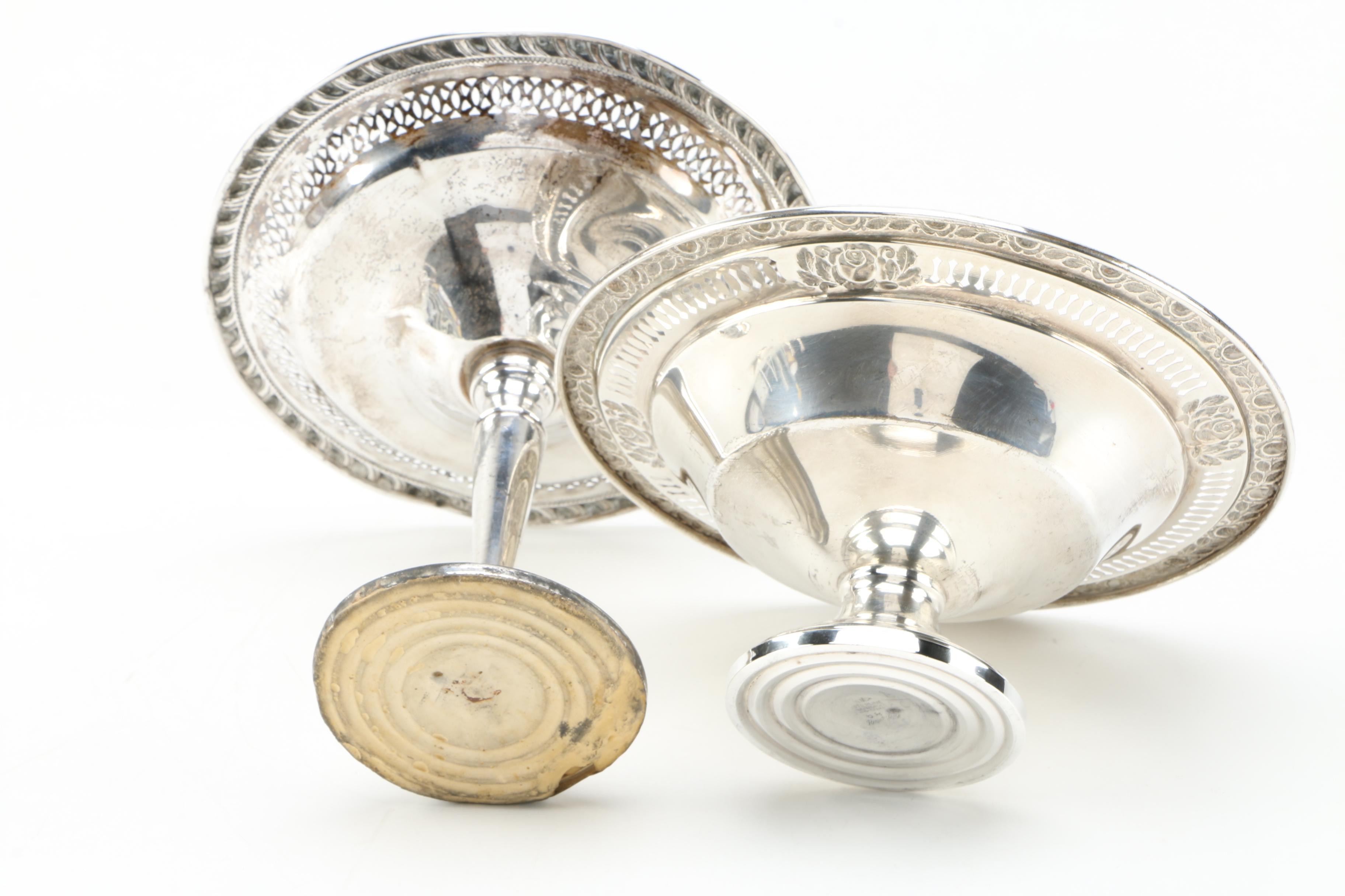 Collection of Sterling Silver Tableware Featuring Mueck-Carey Co.