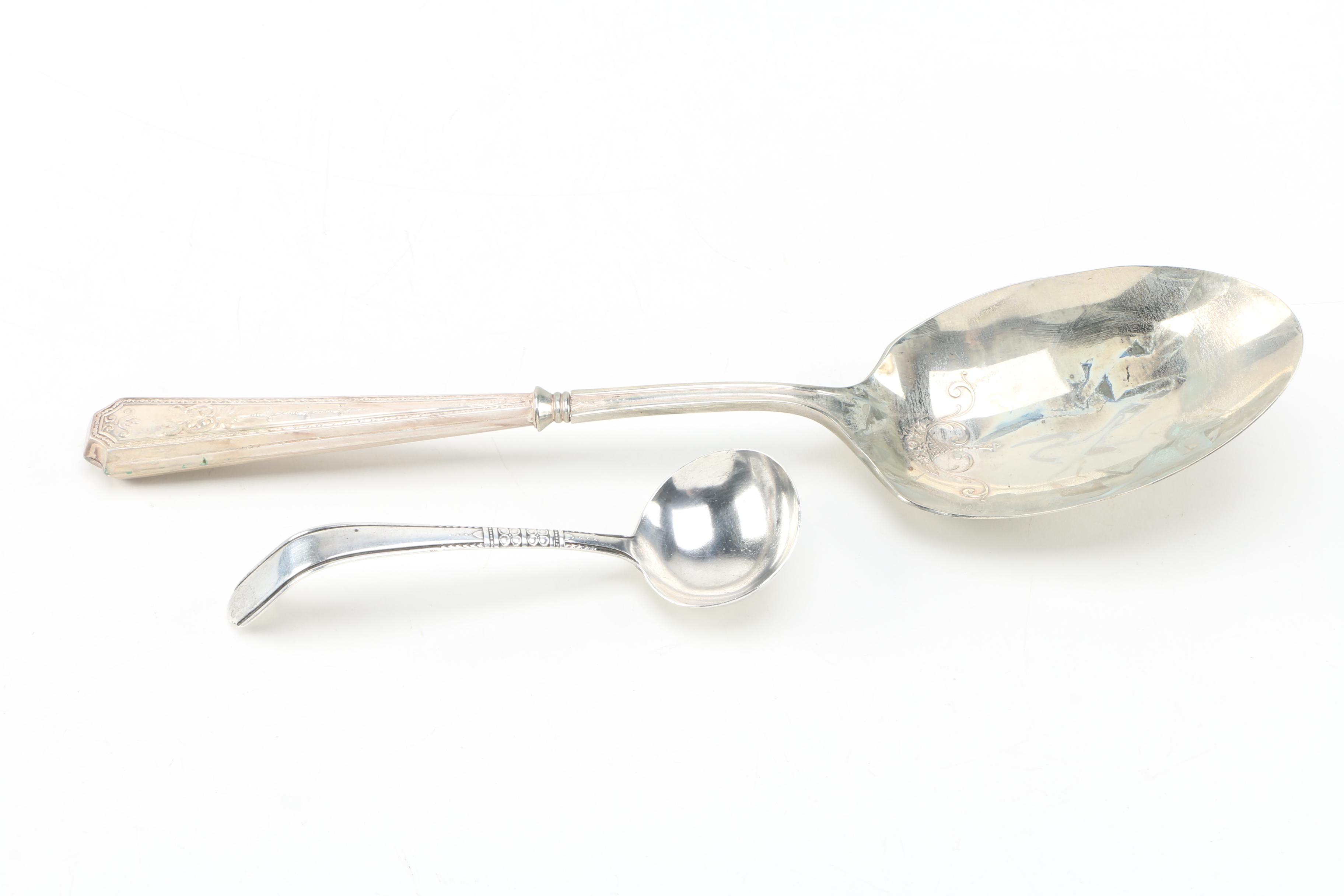 Collection of Sterling Silver Tableware Featuring Mueck-Carey Co.