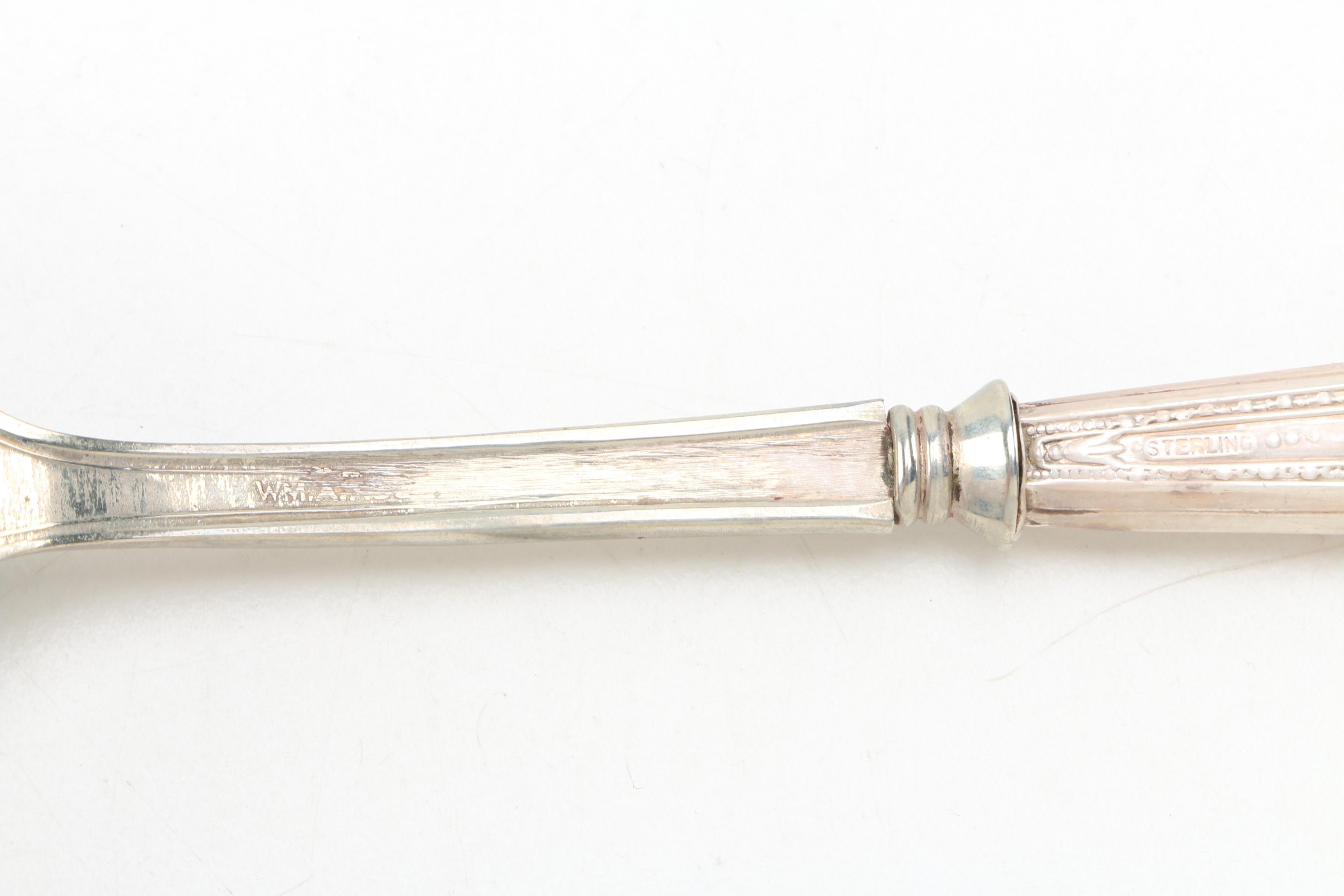 Collection of Sterling Silver Tableware Featuring Mueck-Carey Co.