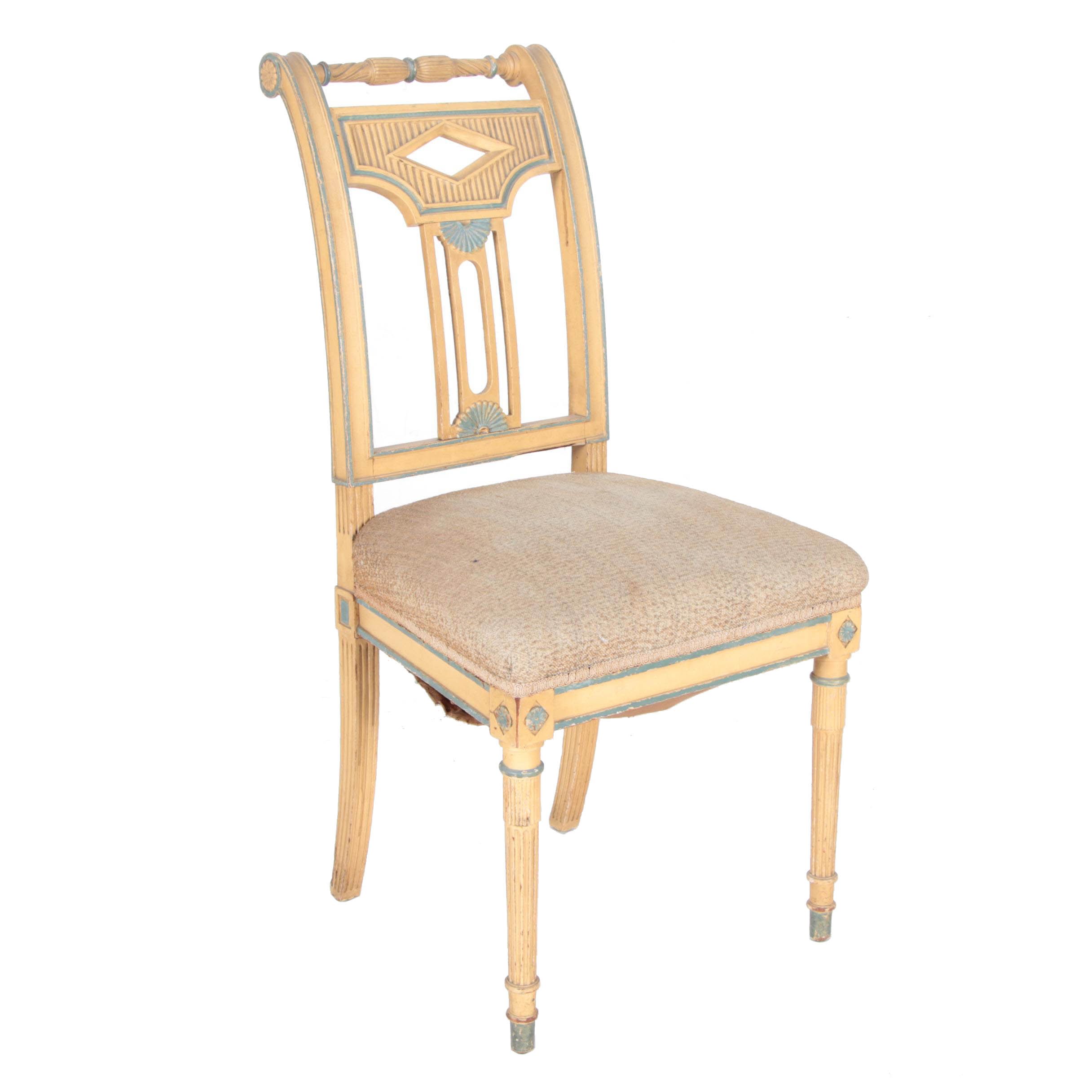 Vintage Louis XVI Style Side Chair
