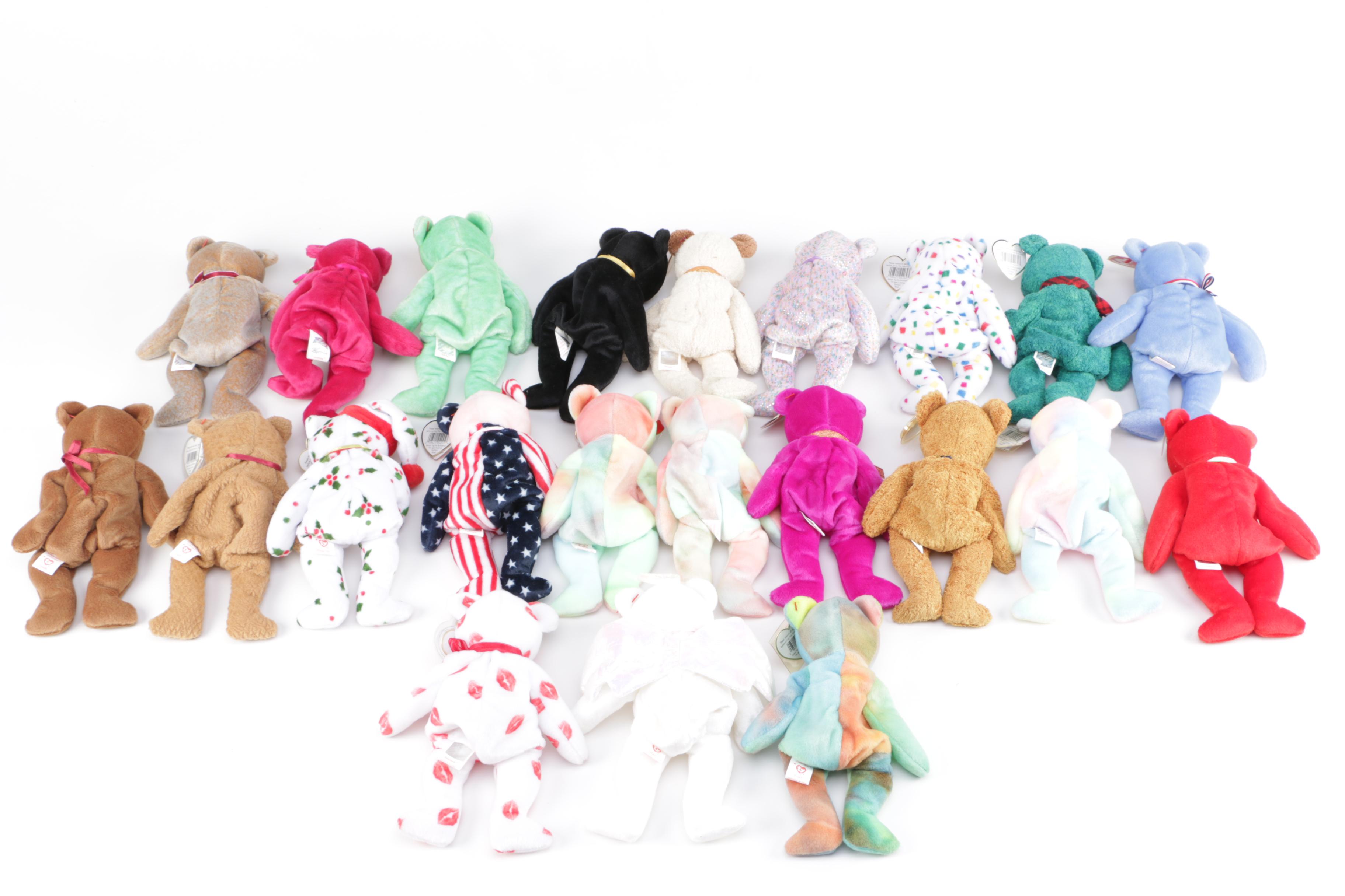 Collection of "Beanie Baby" Stuffed Animals