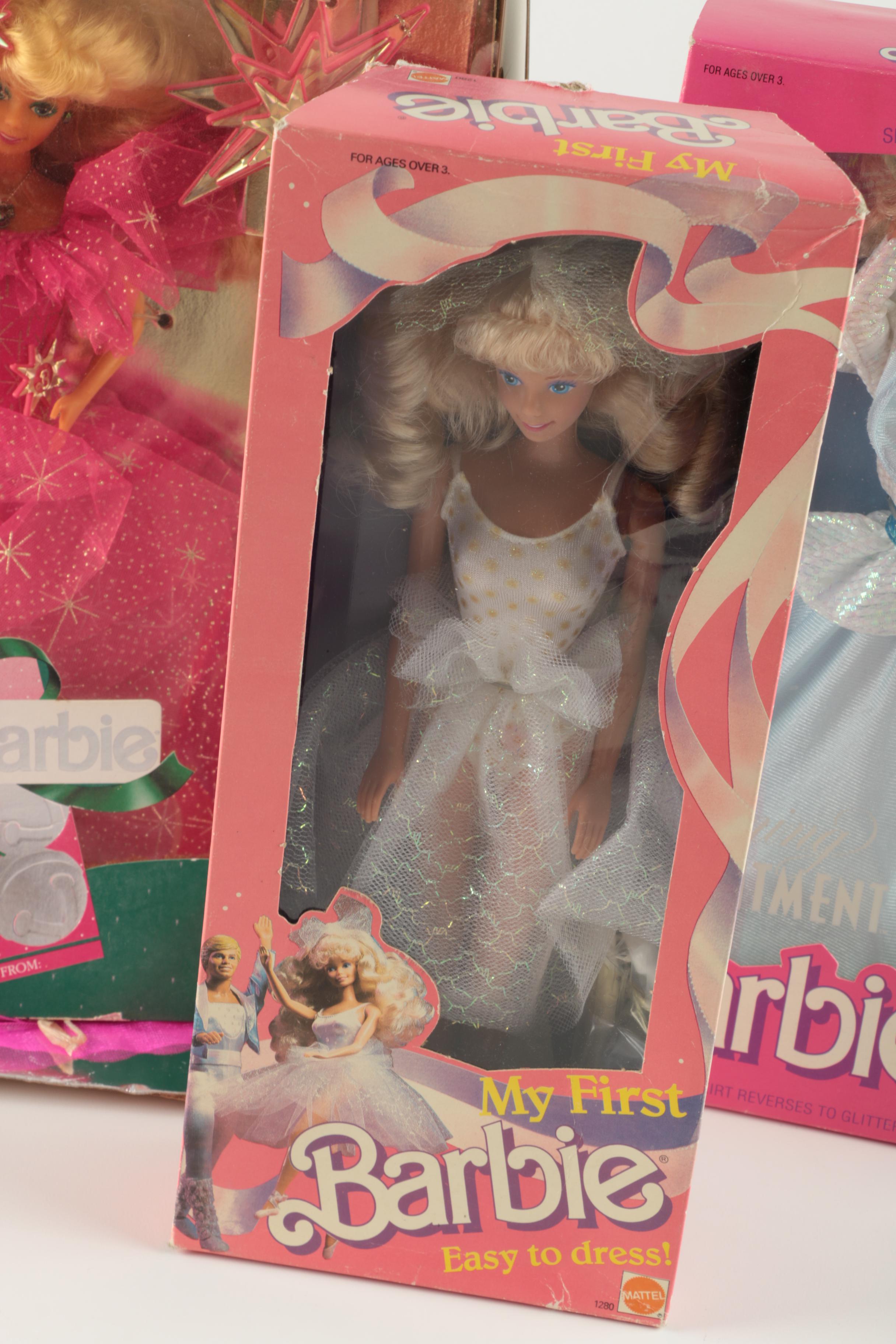 Seasonal and Themed Barbies in Boxes