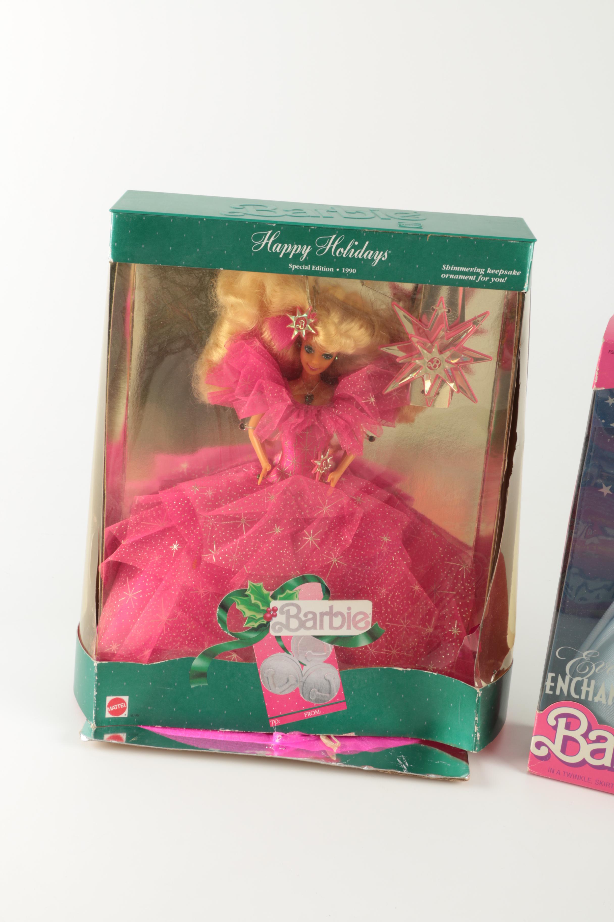 Seasonal and Themed Barbies in Boxes