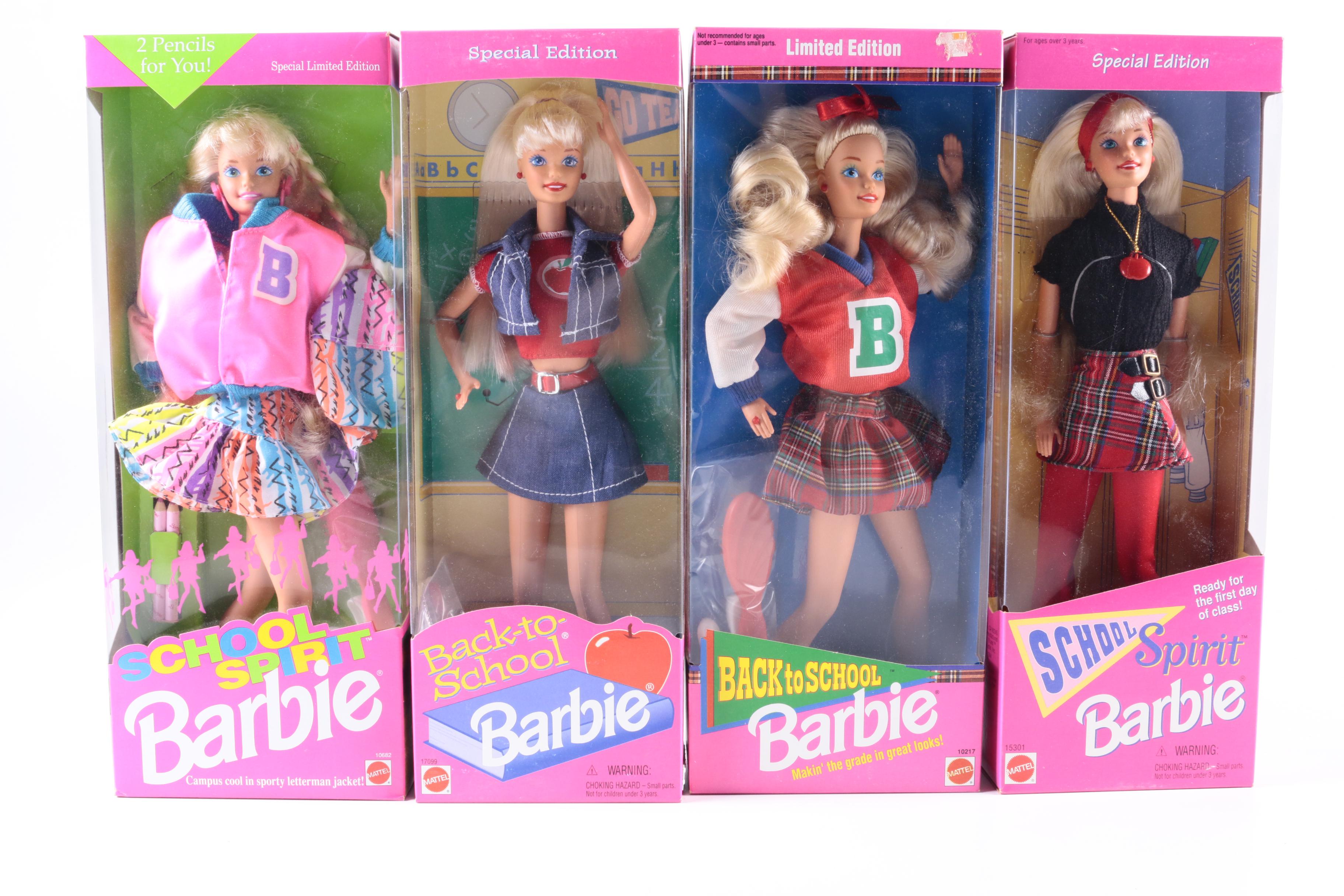 Collection of Barbies