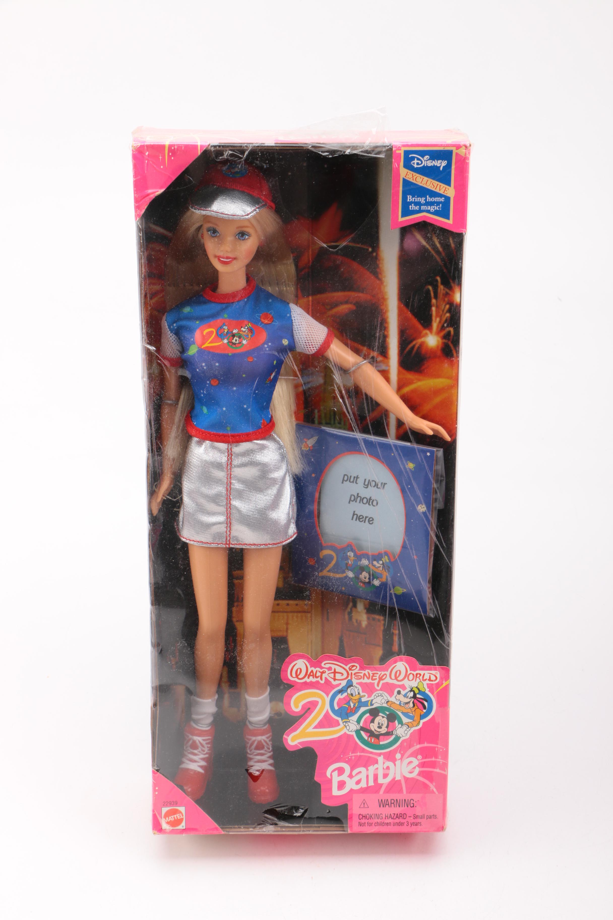 Disney Barbie Dolls in Boxes