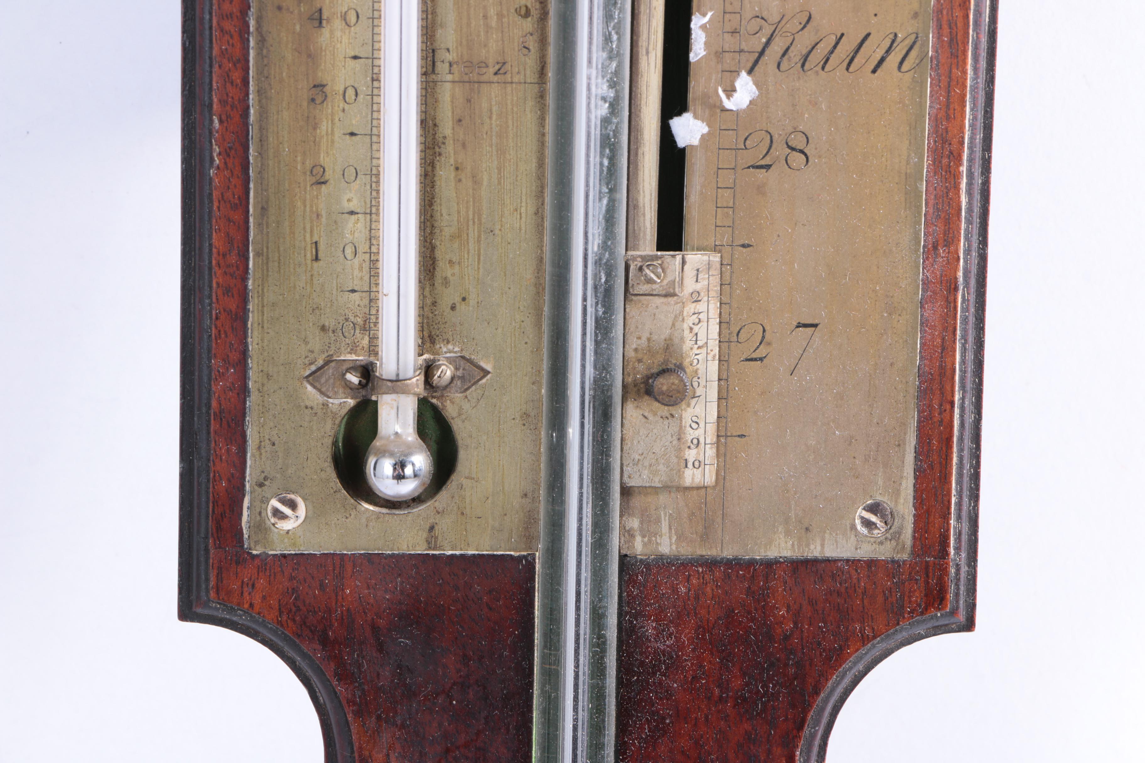 Antique  Adams of London Stick Barometer