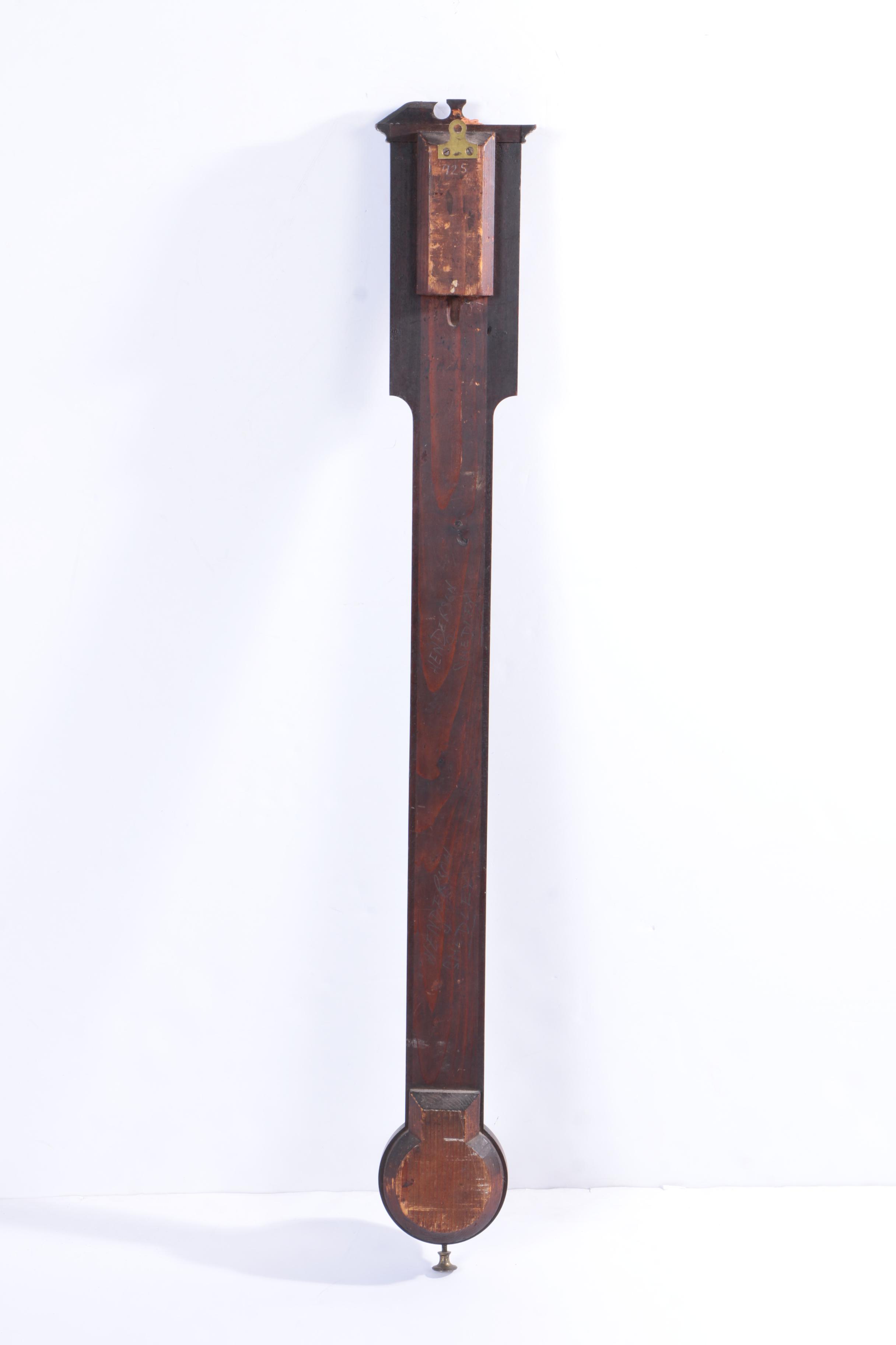 Antique  Adams of London Stick Barometer