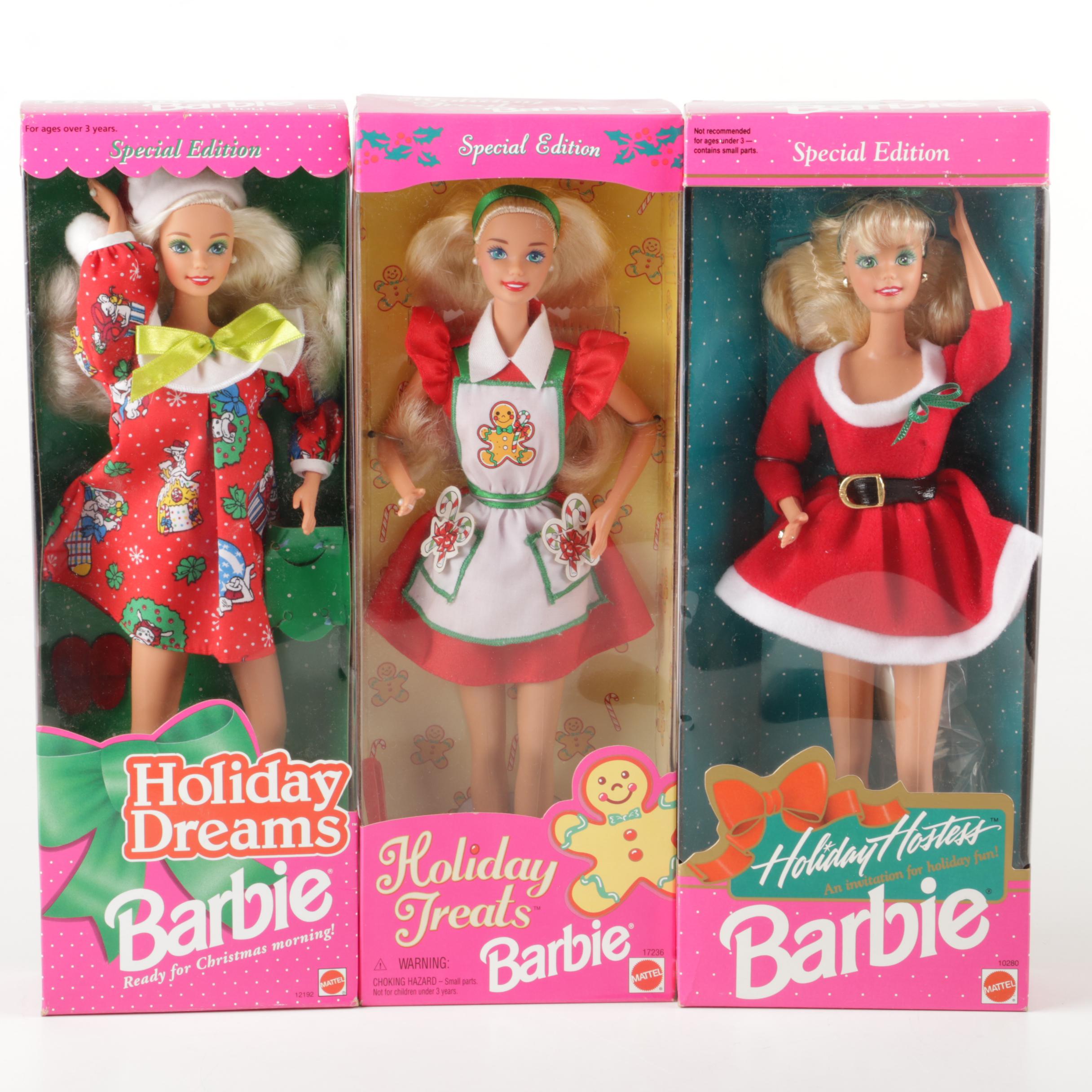 Seasonal and Themed Modern and Vintage Barbies
