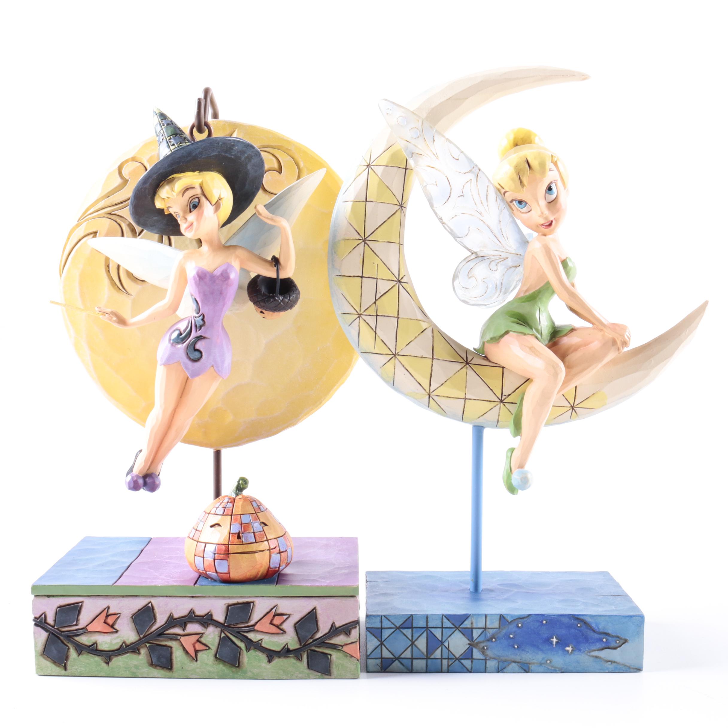 Walt Disney "Showcase Collection" Disney Traditions Tinkerbell Figurines