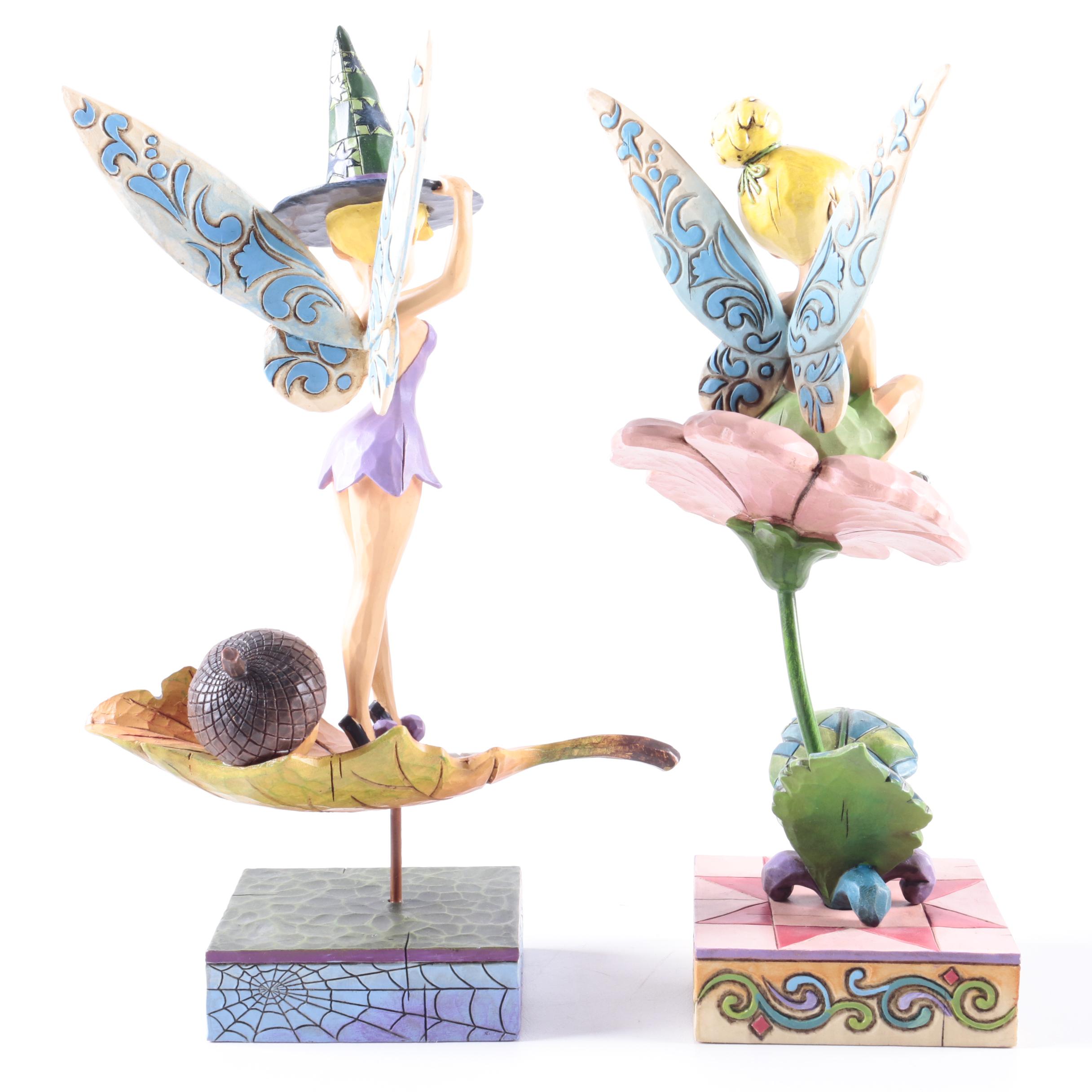 Walt Disney "Showcase Collection" Disney Traditions Tinkerbell Figurines