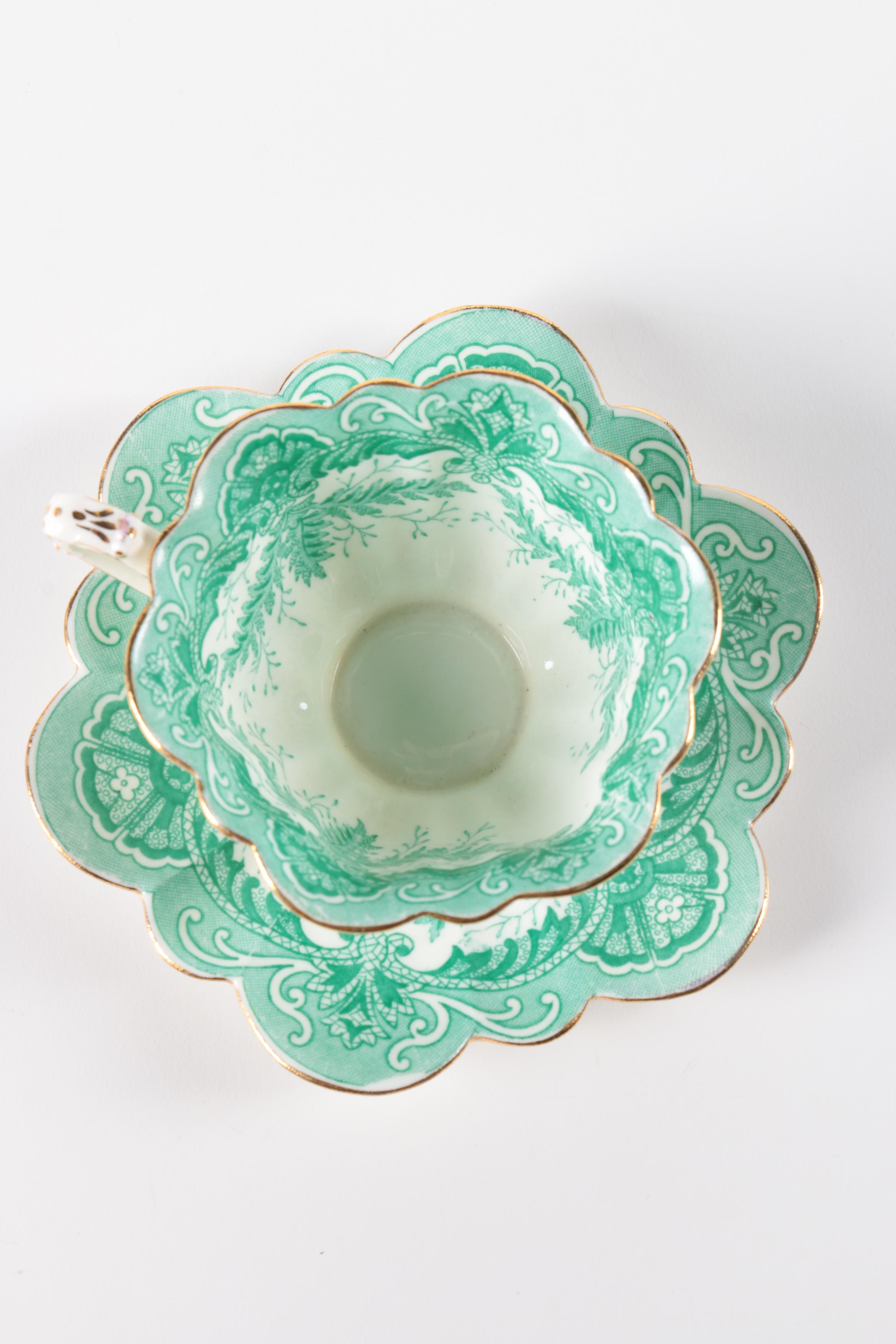 Vintage Shelley Wileman & Co. China Teacup and Saucer