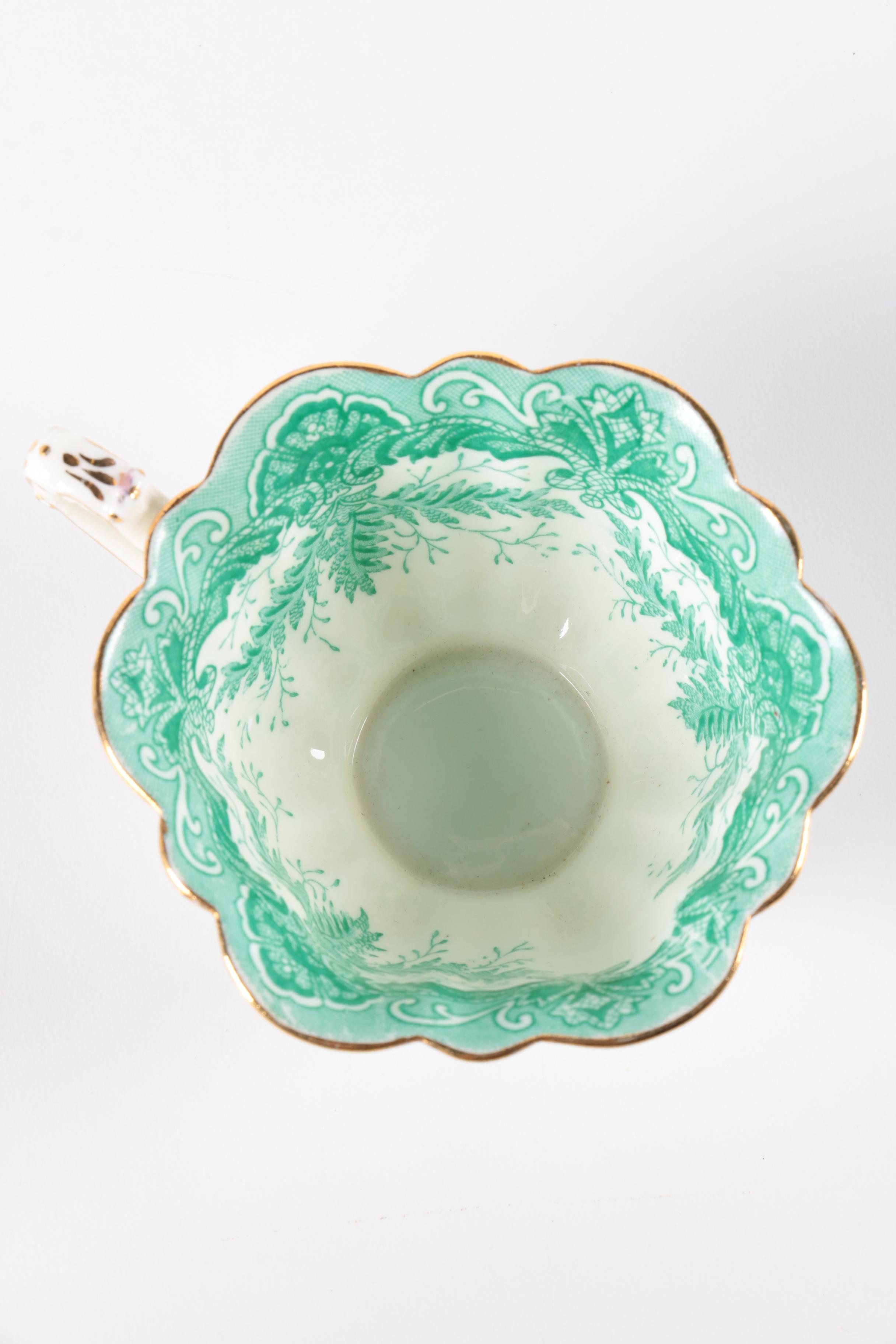 Vintage Shelley Wileman & Co. China Teacup and Saucer