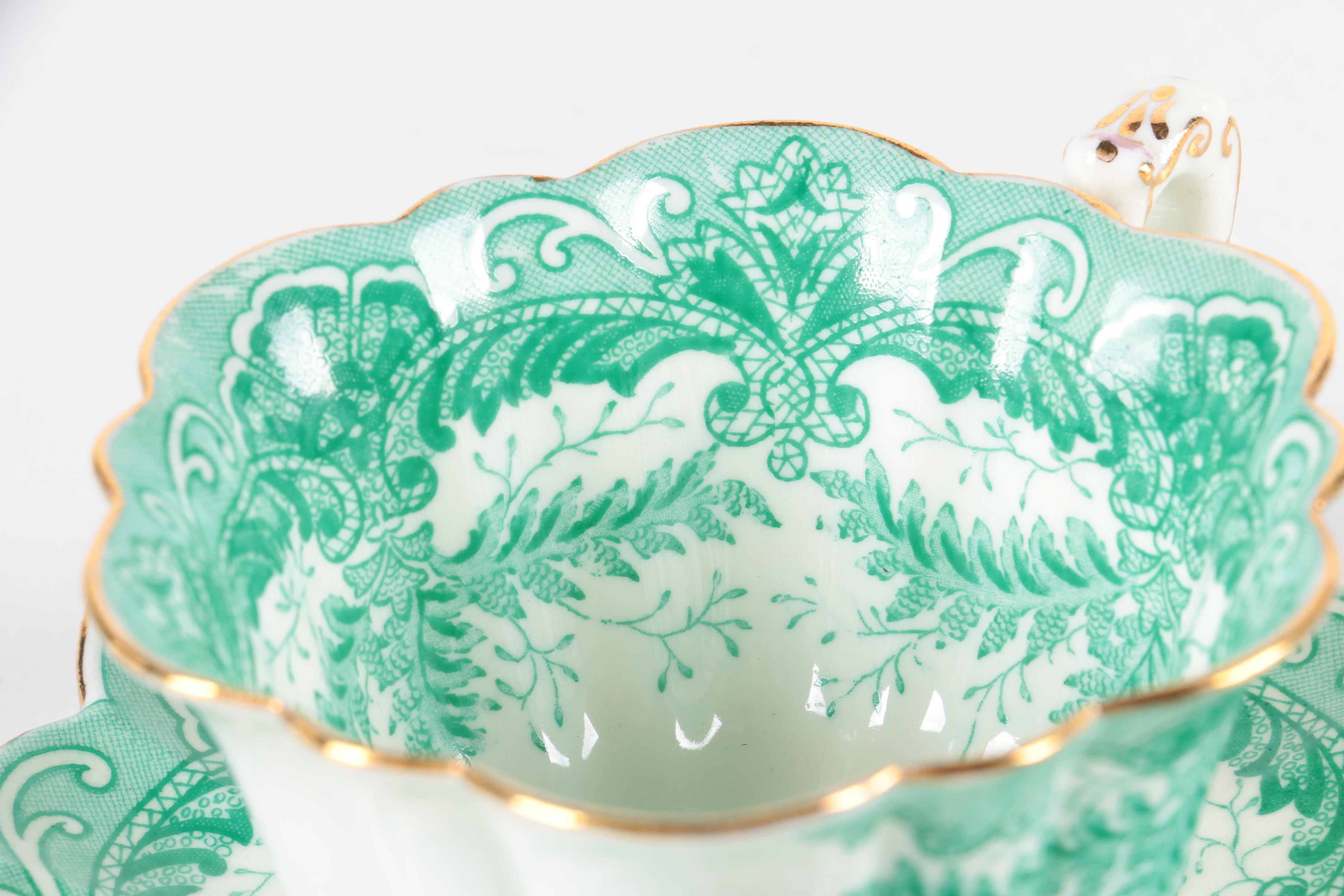 Vintage Shelley Wileman & Co. China Teacup and Saucer