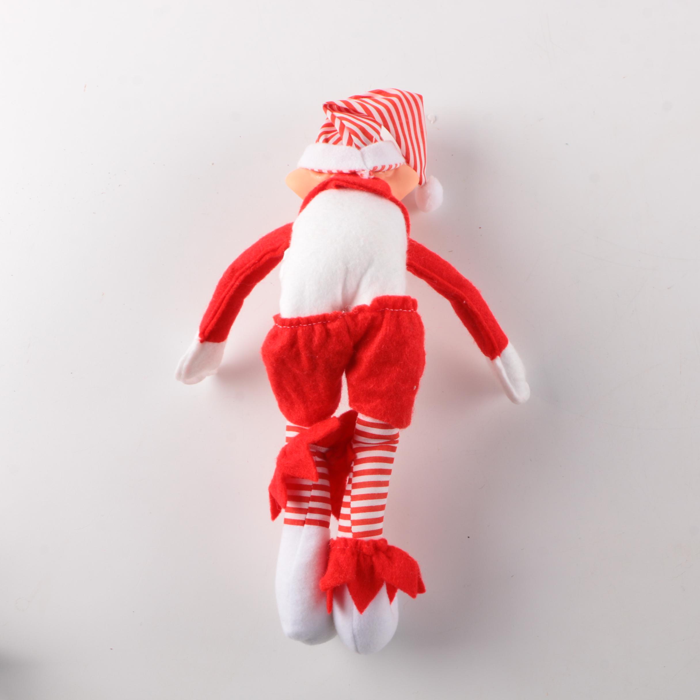 Thomas Kinkade "Santa's Inspiration" Illuminated Moving Musical Wonderland