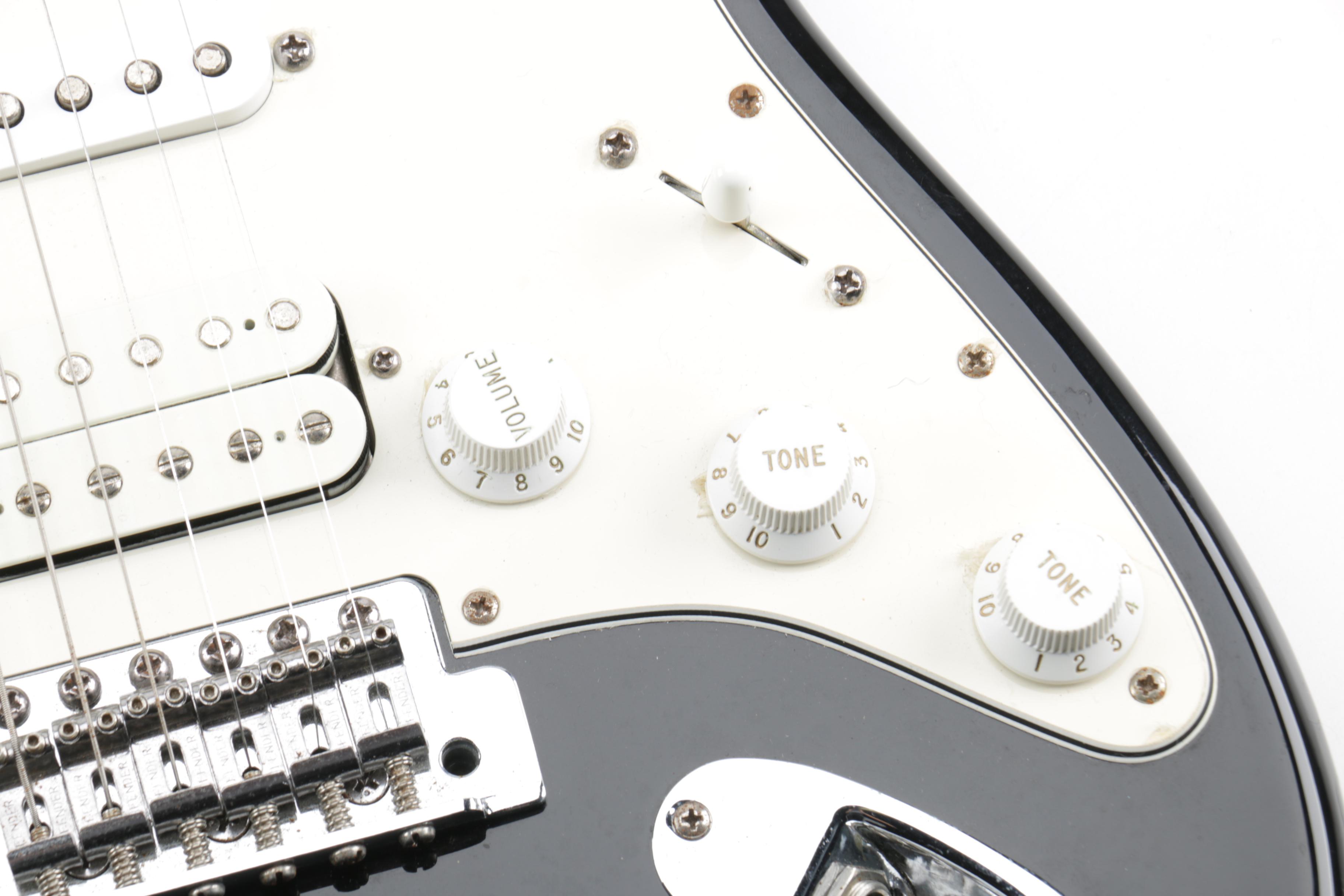 Fender Standard Stratocaster HHS Electric Guitar and Case