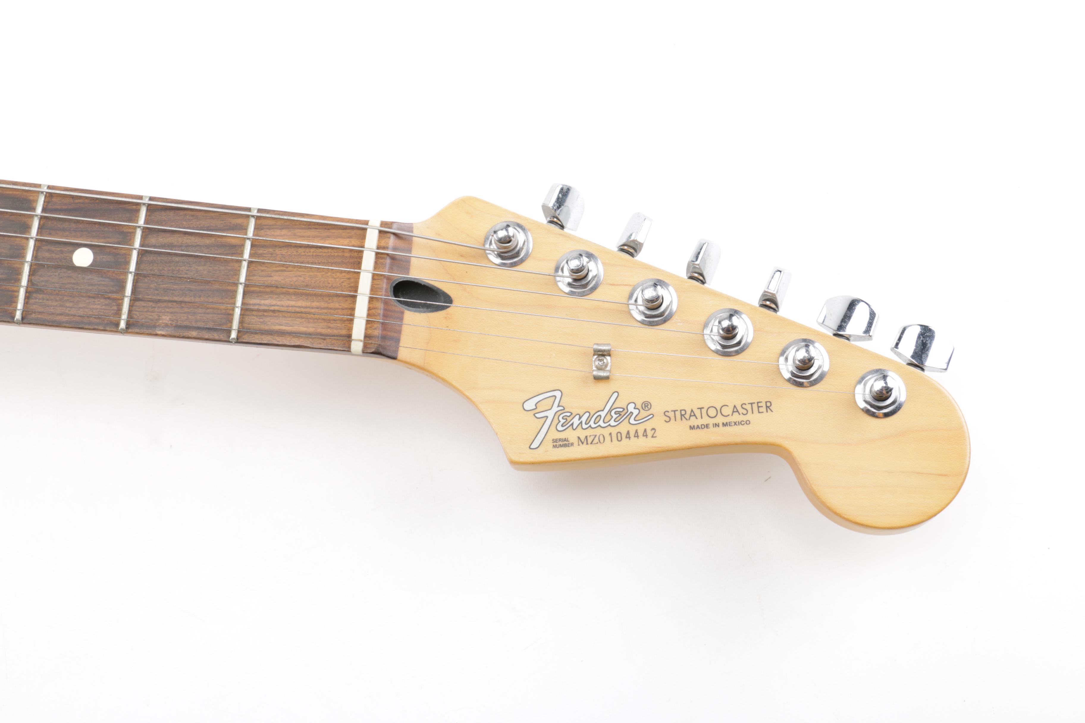 Fender Standard Stratocaster HHS Electric Guitar and Case