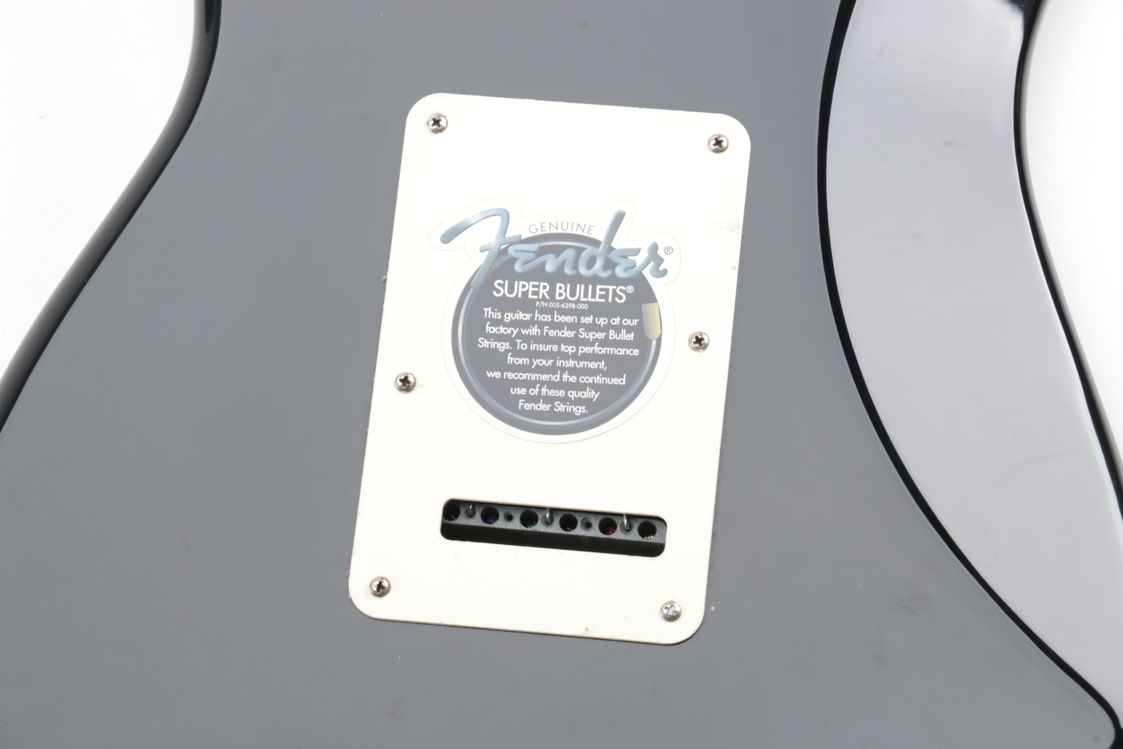 Fender Standard Stratocaster HHS Electric Guitar and Case