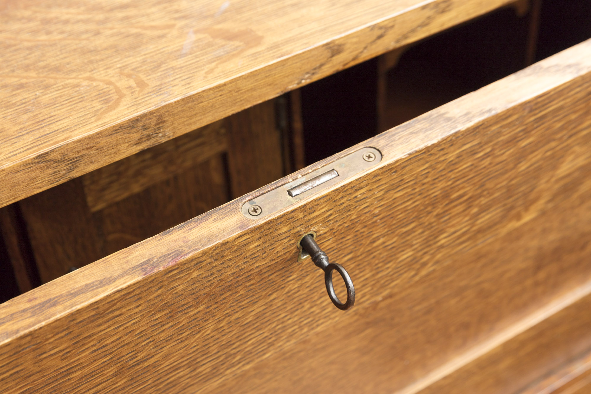 Mission Style Butler's Oak Secretary by Stickley Furniture